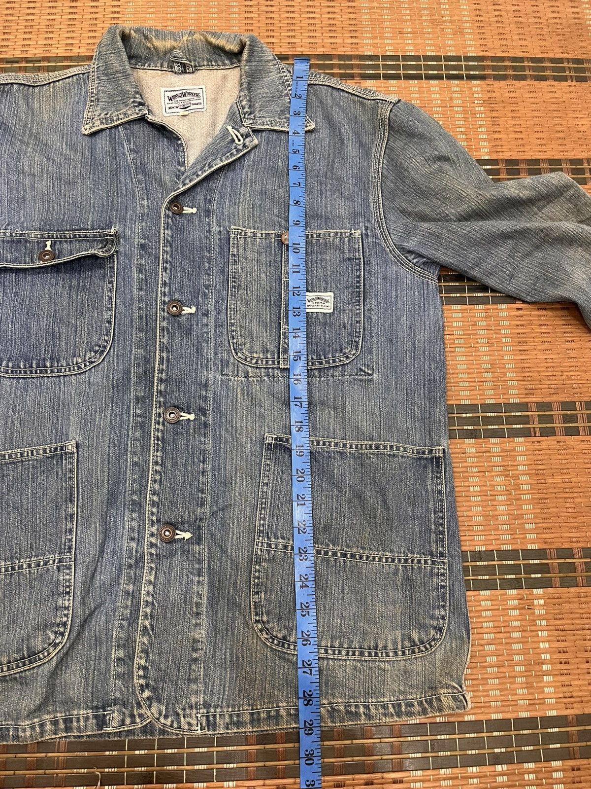Big John Vintage Big John 4 Pocket Chore Denim Jacket Size US M / EU 48-50 / 2 - 19 Thumbnail