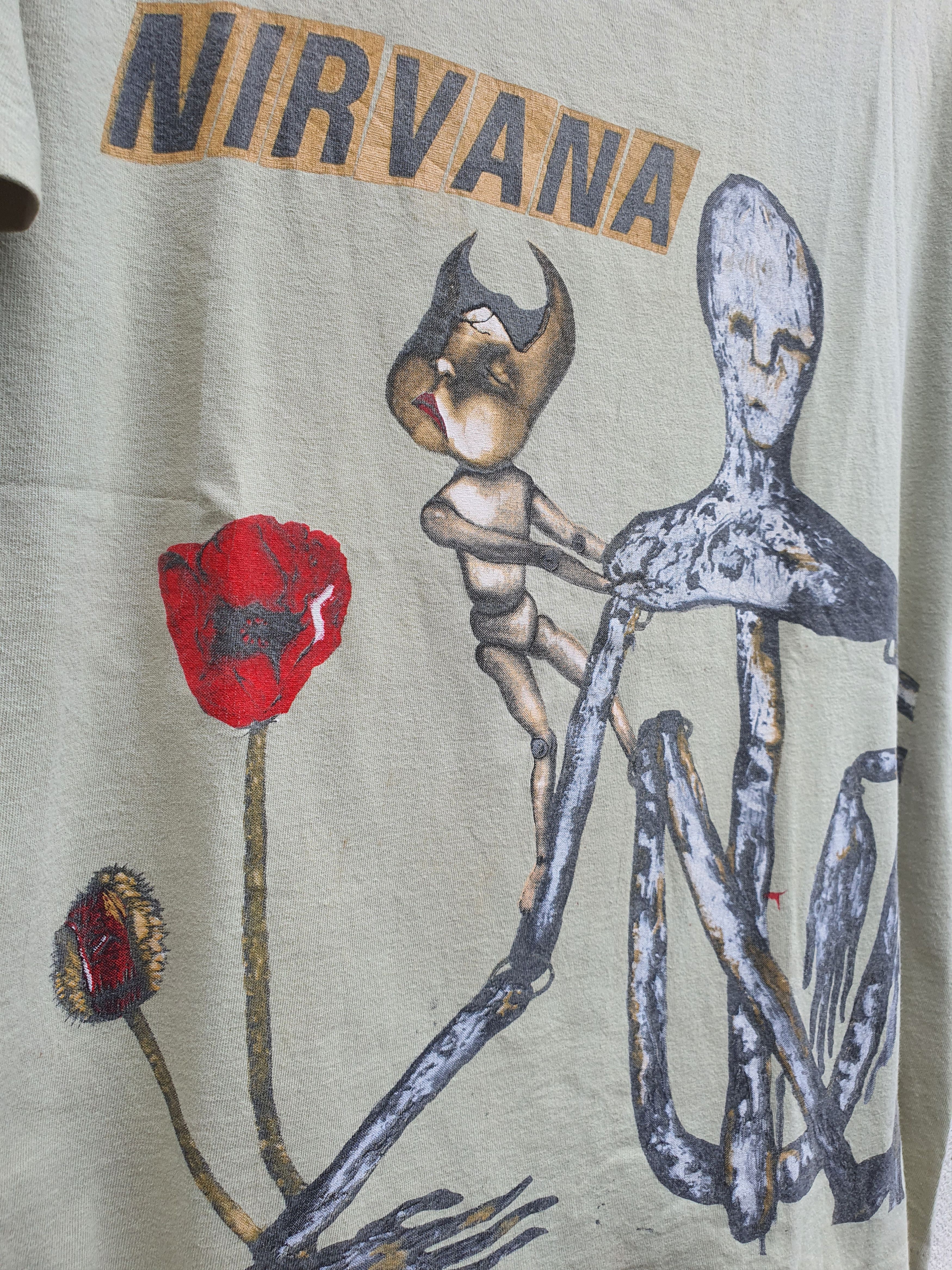 Giant 🔥 OG 90s NIRVANA Incesticide Giant TShirt 1993 Size US L / EU 52-54 / 3 - 8 Thumbnail
