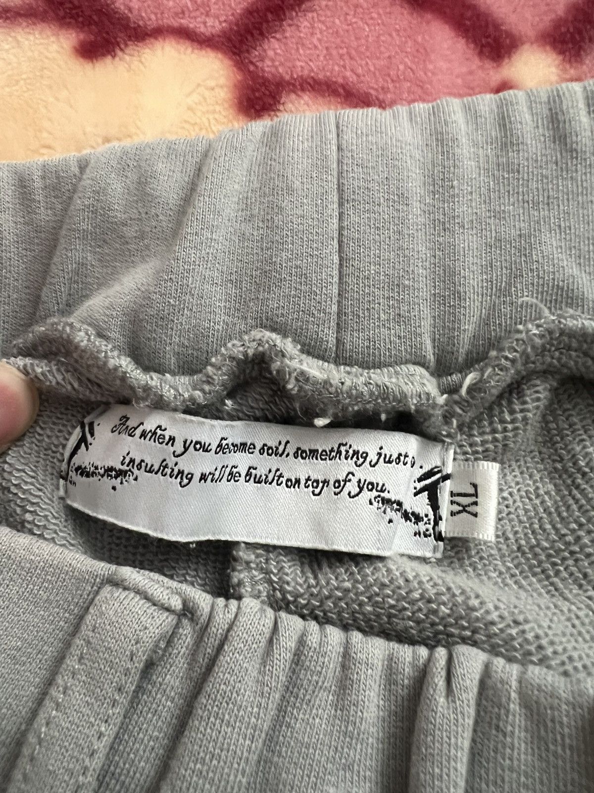 Designer × SYNICAL Synical x Wisdumb “Space Grey” Sweatpants Size XL - New Size US 34 / EU 50 - 4 Thumbnail