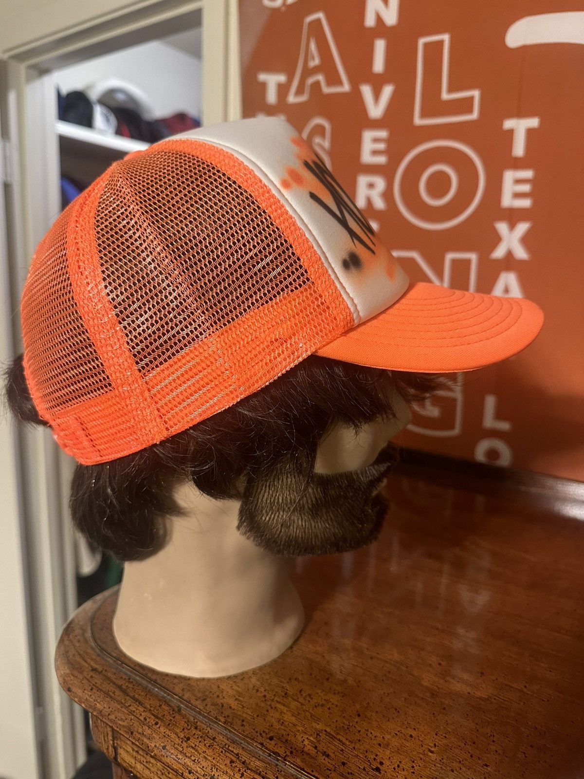 NCAA × Vintage Vintage NCAA Texas Longhorns University airbrush hat 90s Size ONE SIZE - 3 Thumbnail