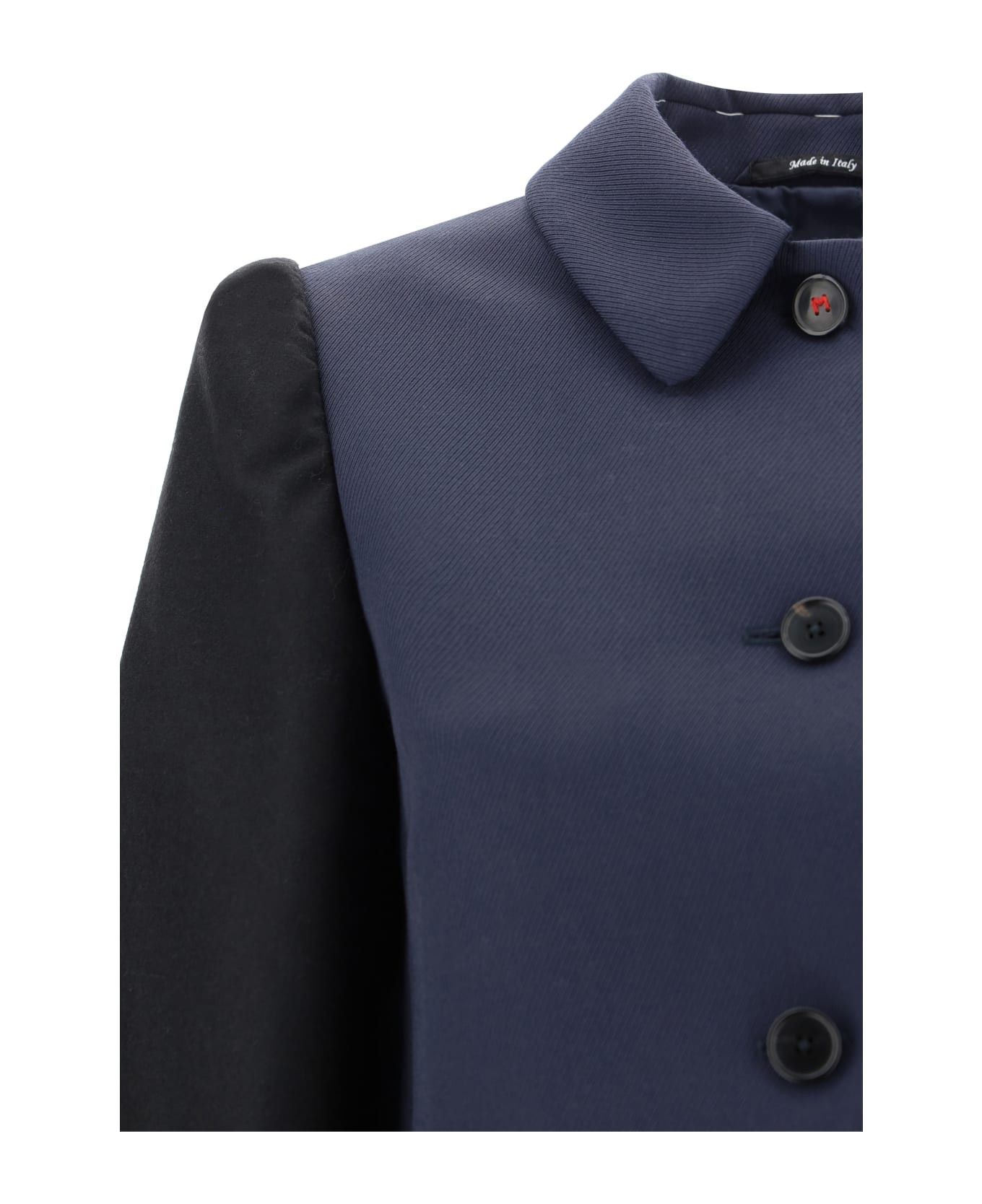 Maison Margiela o1y0625 Jacket in Midnight Blue/Black Size XS / US 0-2 / IT 36-38 - 3 Thumbnail