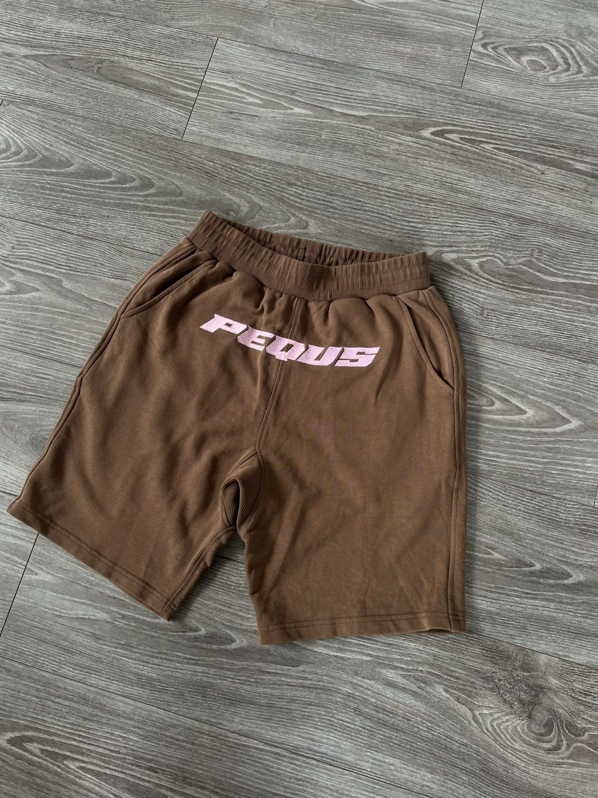 Designer ‼️Rare Designer Peques Big Knit Logo Pink Flex Shorts‼️ Size US 32 / EU 48 - 4 Thumbnail