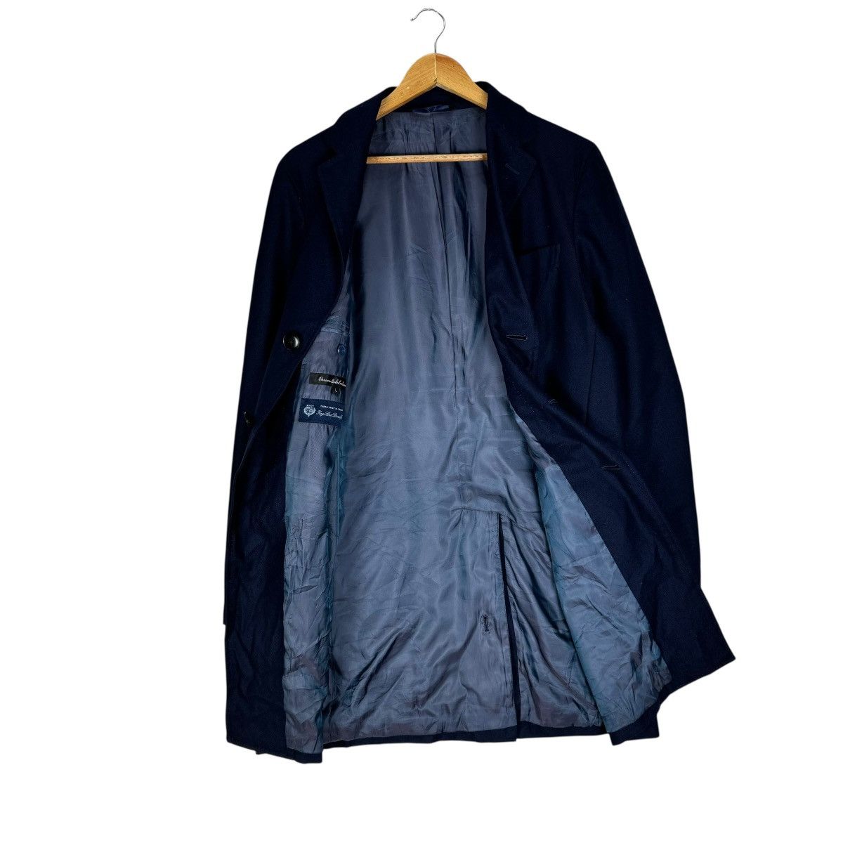 Loro Piana ⚡️LORO PIANA WOOL LONG COAT JACKET Size US L / EU 52-54 / 3 - 7 Thumbnail