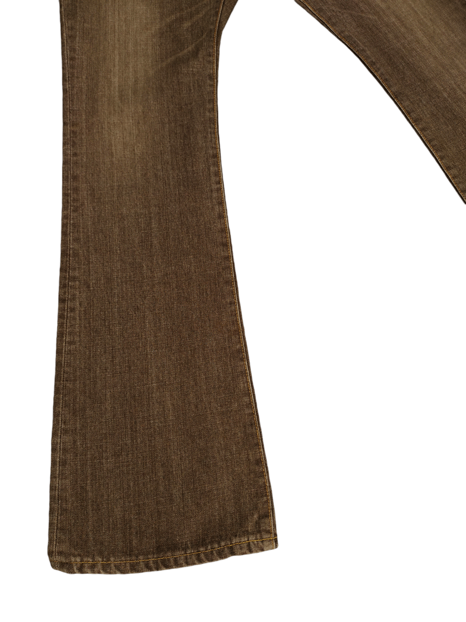 Edwin Flare Jeans Edwin XV Clawmark Faded Denim Bootcut Y2k Size US 32 / EU 48 - 8 Thumbnail
