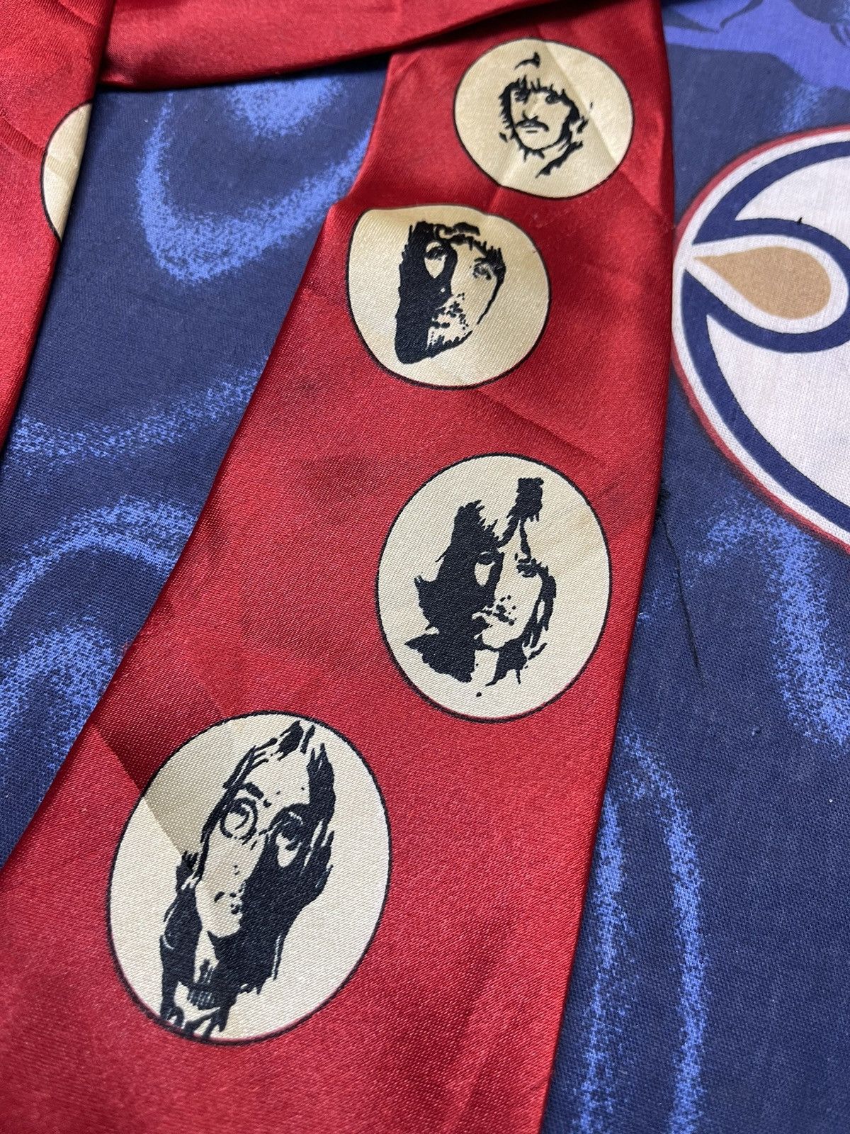 Band Tees × Vintage THE BEATLES TIE Size ONE SIZE - 4 Thumbnail