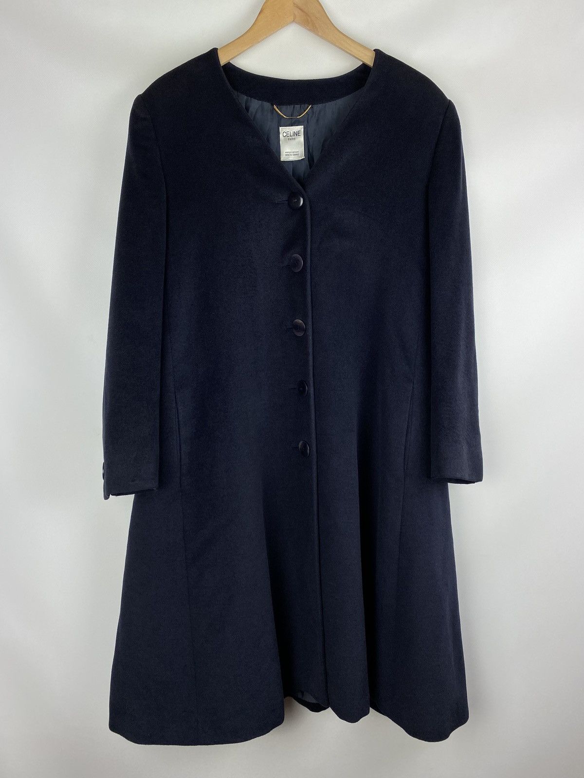 Celine Celine vintage ladies wool coat jacket size ~ 44 Size M / US 6-8 / IT 42-44 - 1 Thumbnail