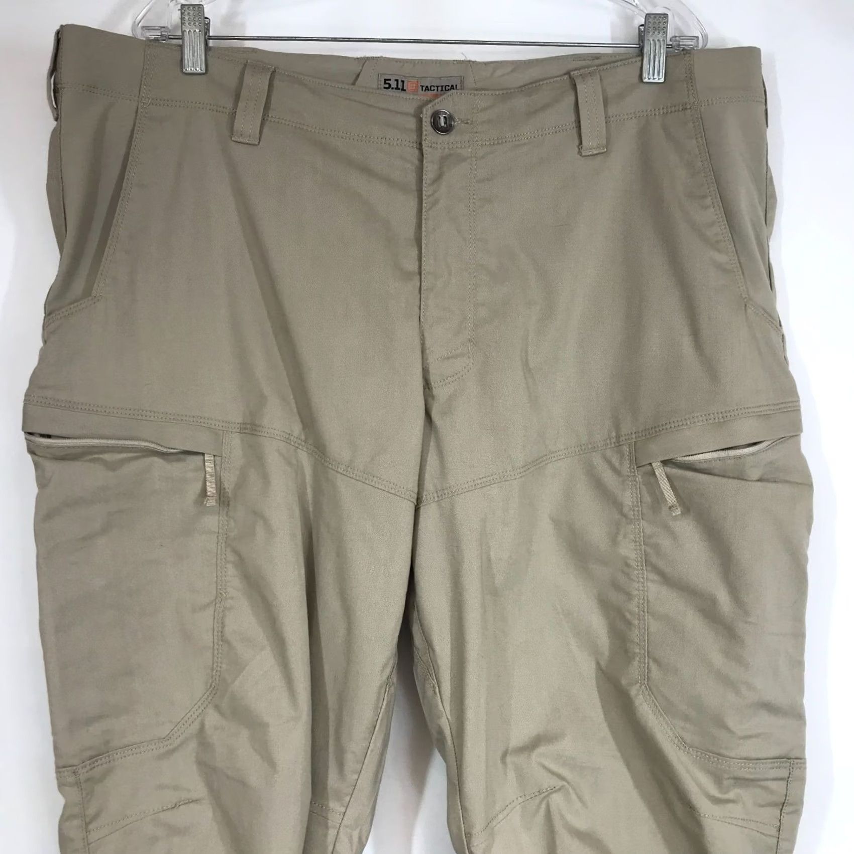 Vintage 5.11 TACTICAL PANTS MEN'S 42 X 30 BEIGE POLYESTER BLEND CARGO Size US 42 / EU 58 - 2 Thumbnail