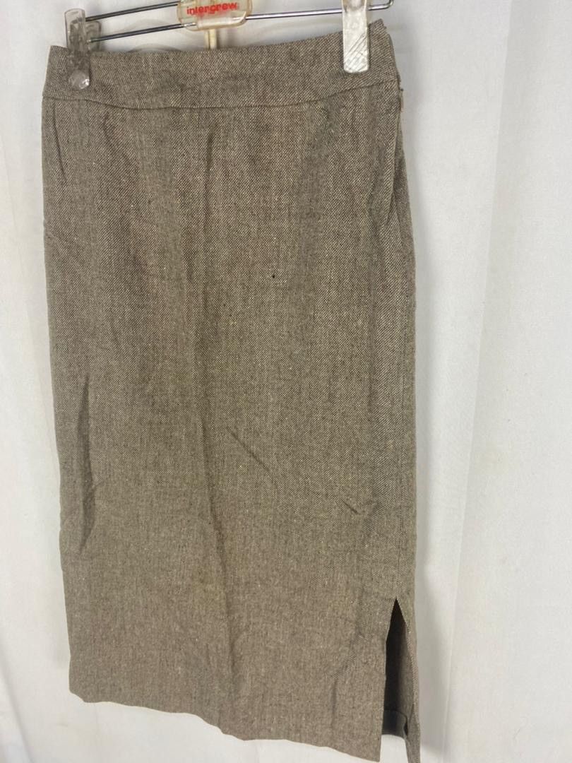 Burberry × Designer Burberrys browns long skirt size 25 Size 25" / US 0 / IT 36 - 3 Thumbnail