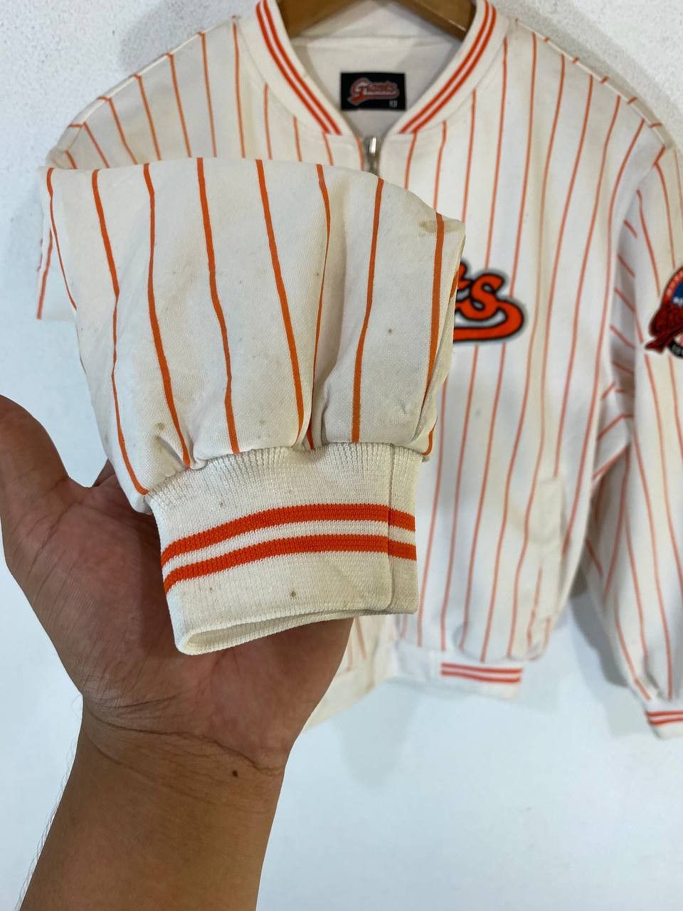 MLB mlb san francisco giants striped jacketnice design Size US M / EU 48-50 / 2 - 6 Thumbnail