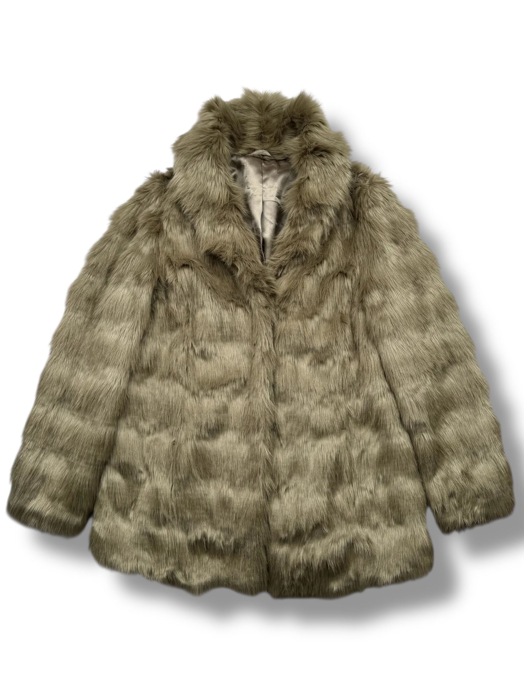 Japanese Brand Y2K Faux Fur Coat(V132) Size M / US 6-8 / IT 42-44 - 1 Thumbnail