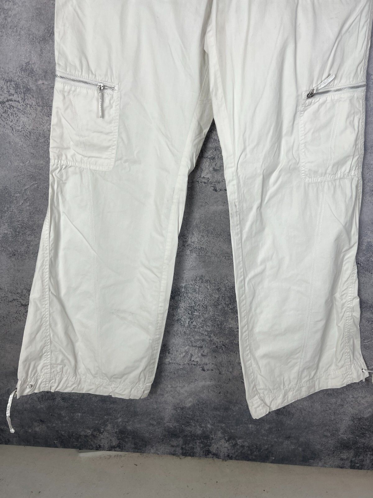 Other Cargo Pants Women's Size 13 White ` Size 36" / US 14 / IT 50 - 3 Thumbnail