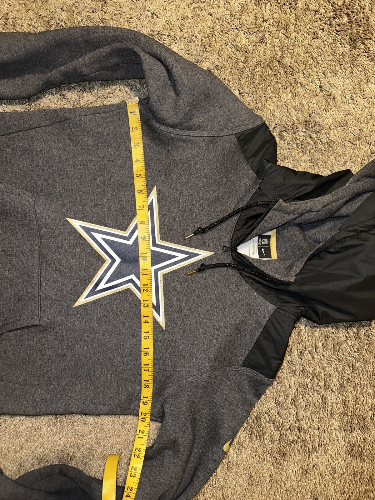 Nike DALLAS COWBOYS HOODIE Size US S / EU 44-46 / 1 - 4 Thumbnail