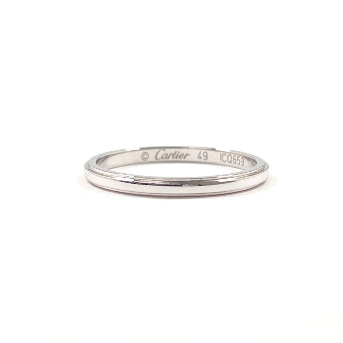 Cartier Cartier Cartier D’Amour Pt950 Ring Size 8.5 Precious Metal Ring DUTY FREE for USA Size ONE SIZE - 1 Thumbnail
