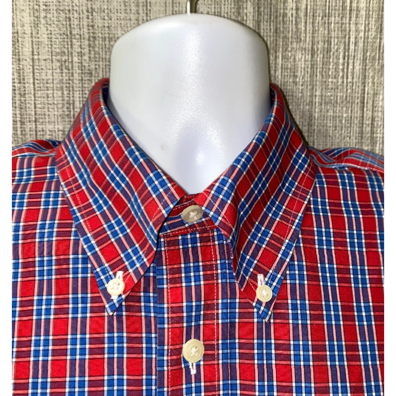 Brooks Brothers Brooks Brothers Mens Plaid Long Sleeve Button-Up Shirt L Multicolor Cotton Regular Casual Shirt Size US L / EU 52-54 / 3 - 3 Thumbnail