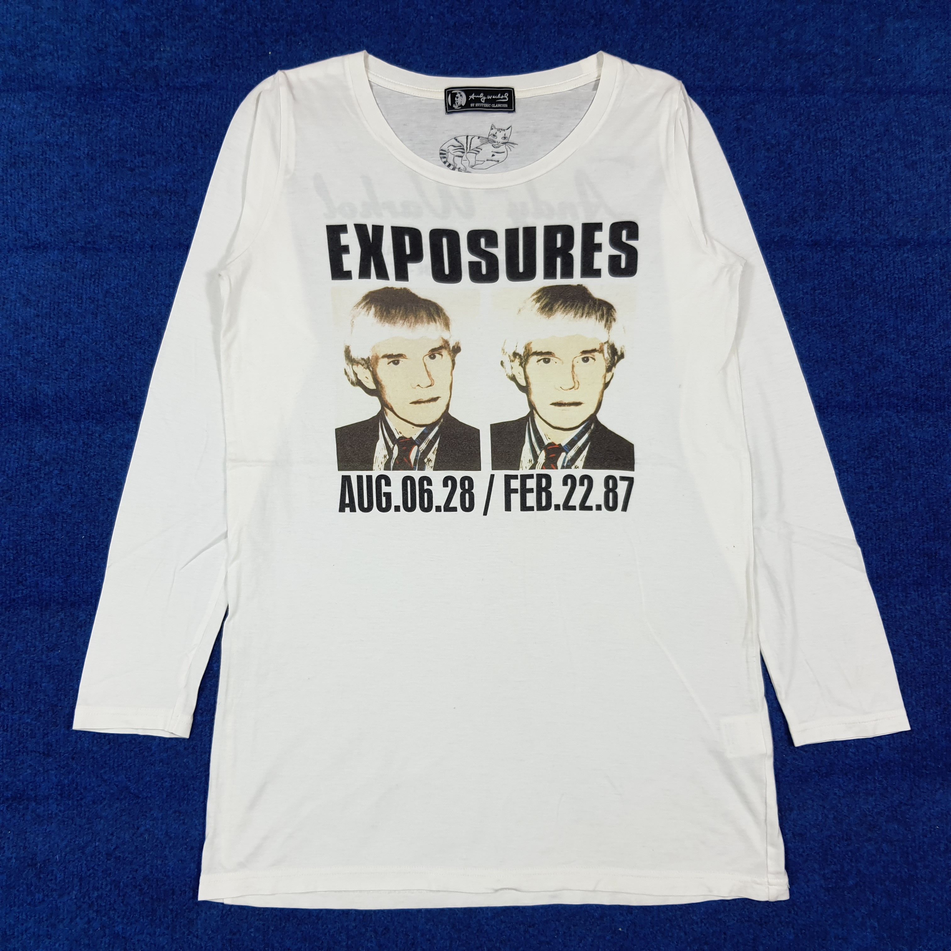 Hysteric Glamour Hysteric Glamour x Andy Warhol Exposures Pop Art Tee C294N57 Size S / US 4 / IT 40 - 1 Thumbnail
