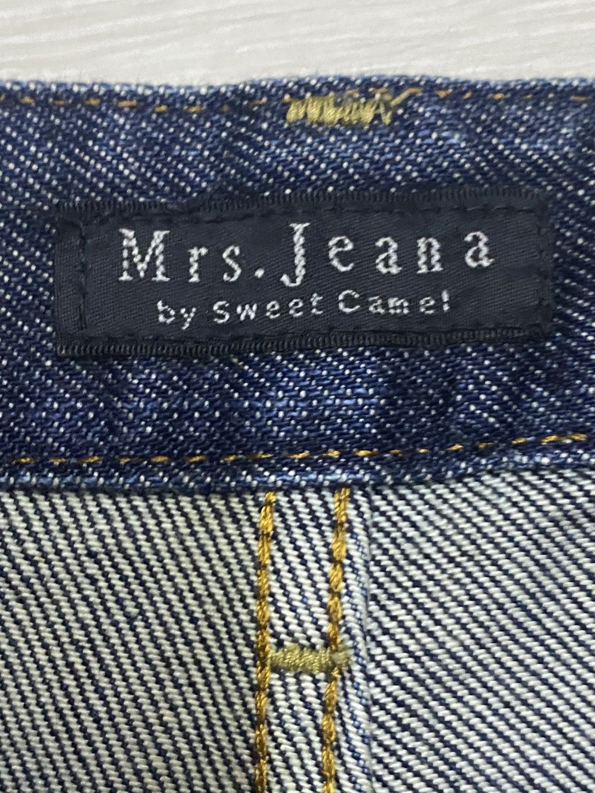 Japanese Brand Vintage Mr’s Jean Sweet Camel Japan Bell Bottom Jeans Size US 32 / EU 48 - 9 Thumbnail