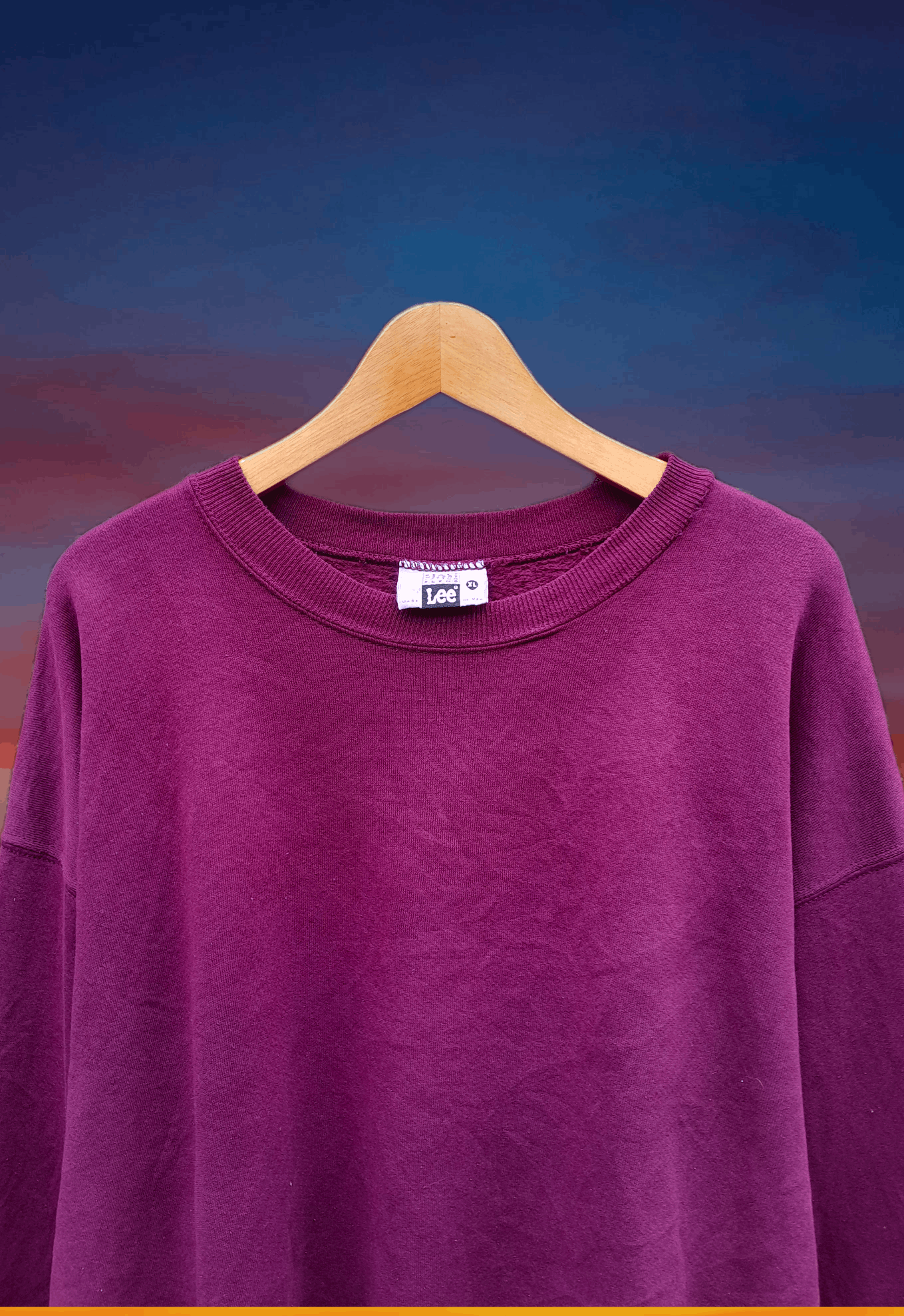 Lee Vintage 90s Streetwear Lee blank sweatshirt rap tee style Size US XL / EU 56 / 4 - 3 Thumbnail