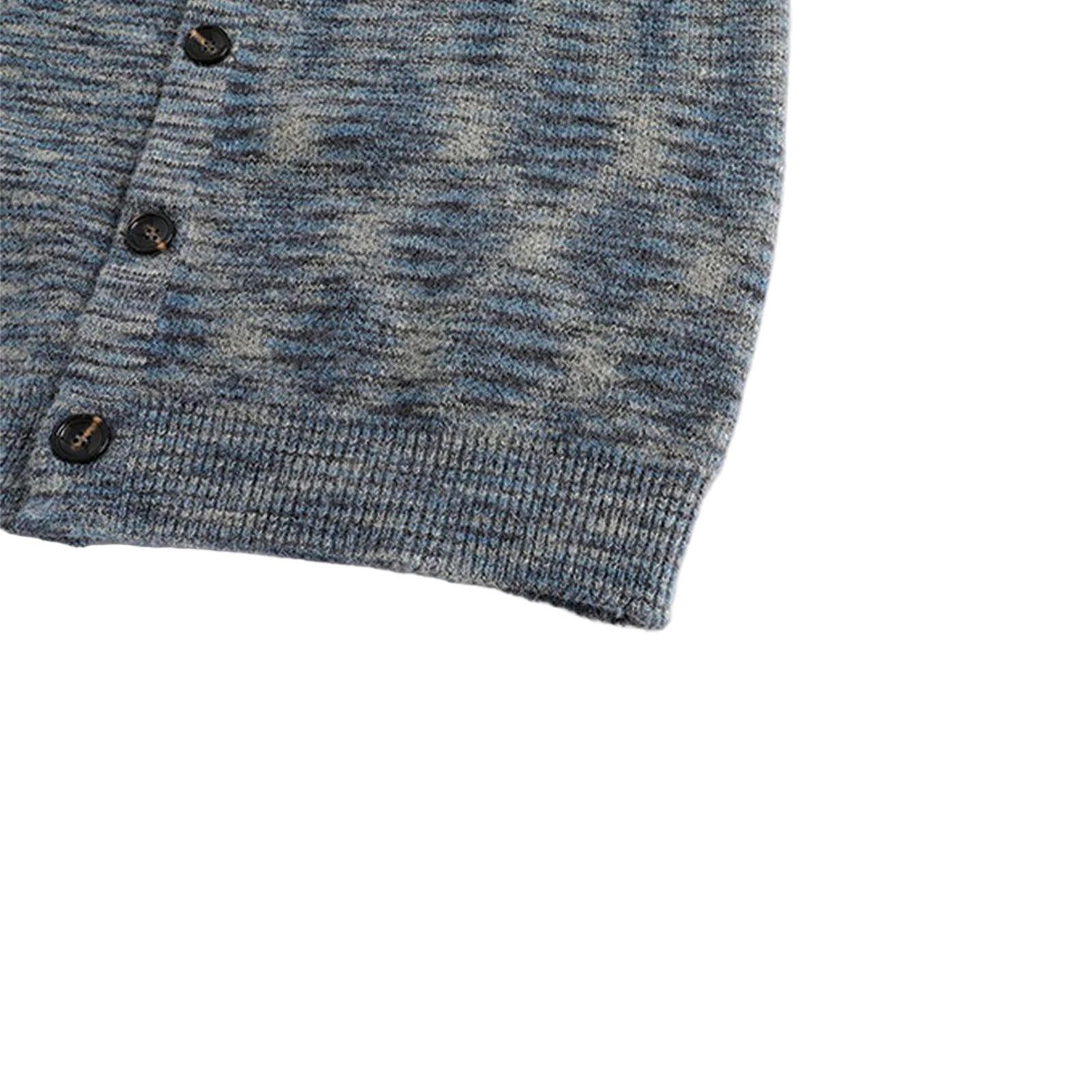 Other Grey Marl Wool-Cotton Button Cardigan Size US M / EU 48-50 / 2 - 3 Thumbnail