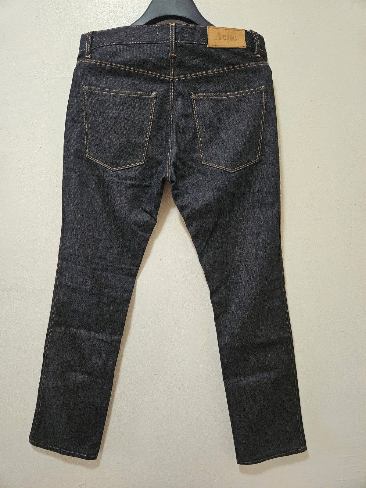 Acne Studios Max Raw Blue Denim Jeans Size US 30 / EU 46 - 1 Thumbnail
