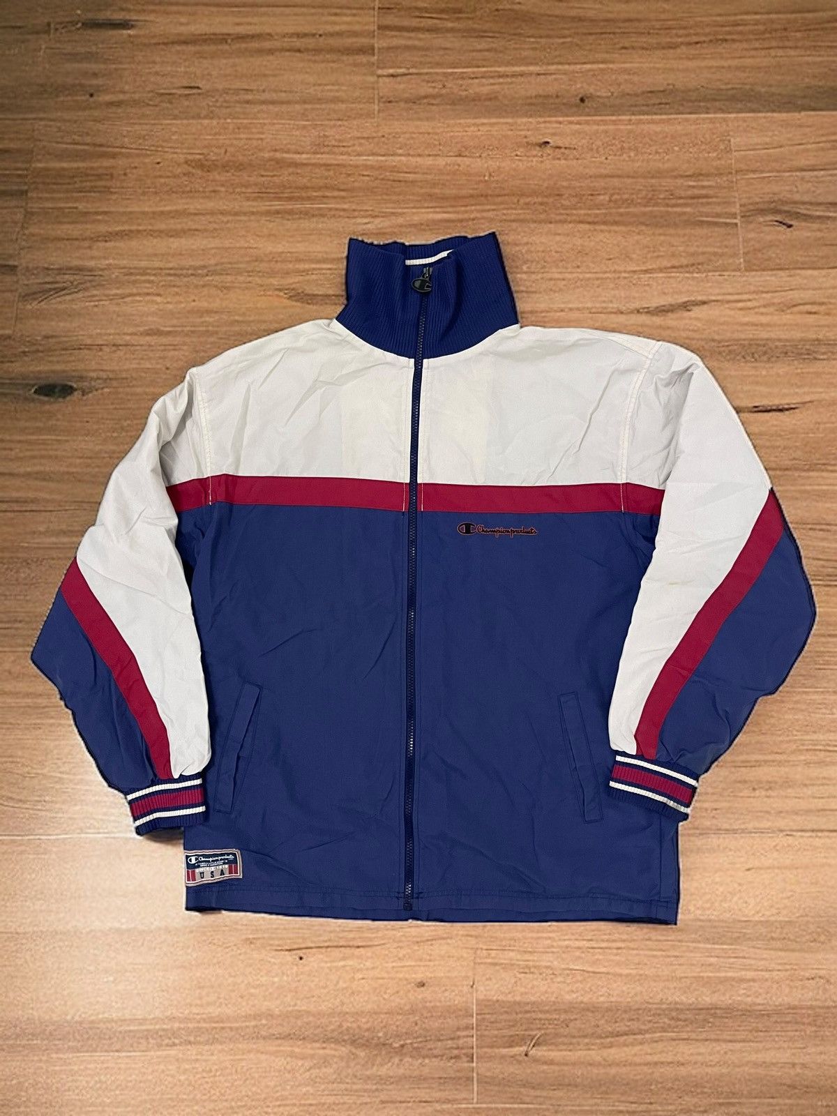 Champion Vintage Champion Light Jacket Full Zip Size US L / EU 52-54 / 3 - 1 Thumbnail
