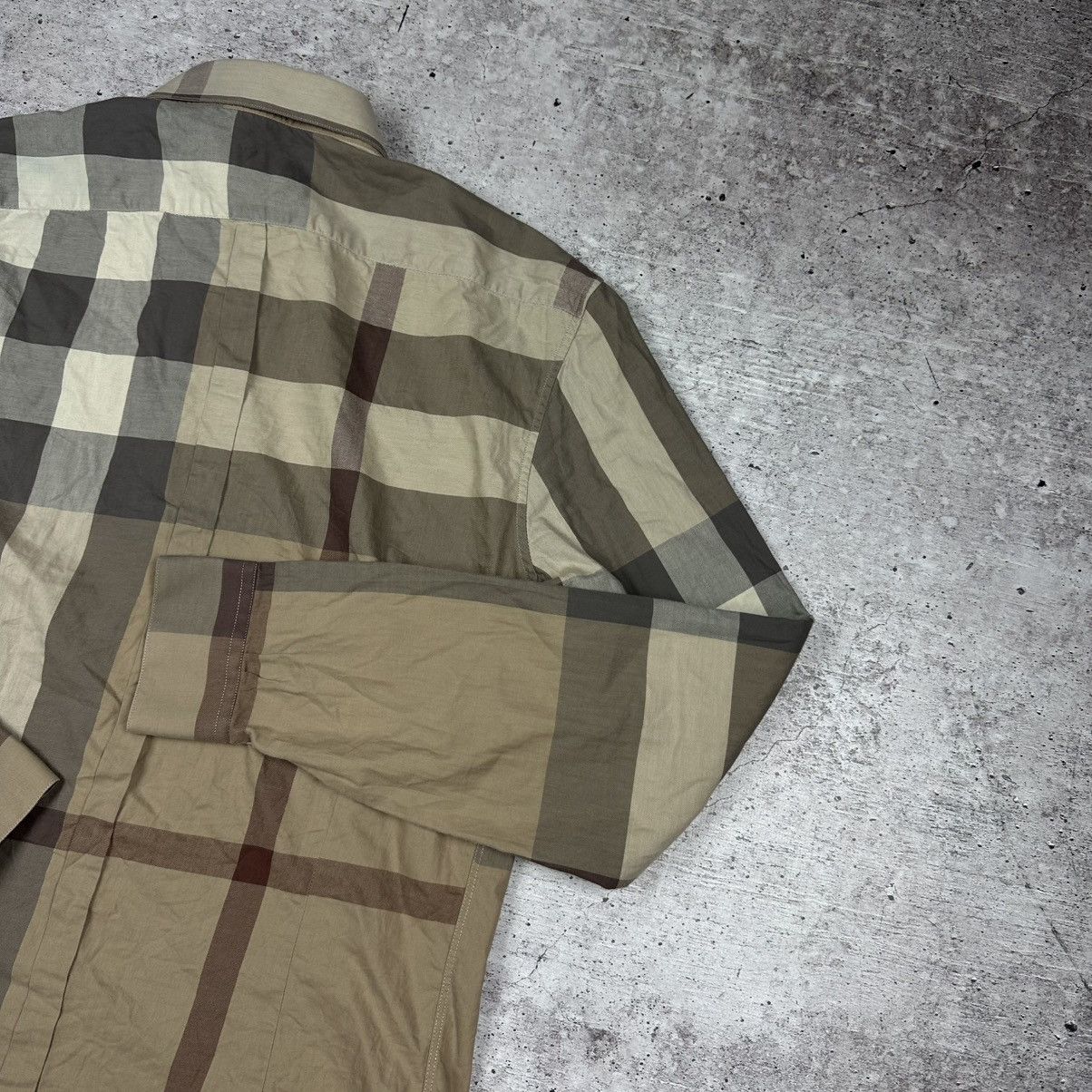 Burberry Burberry London Nova Check Full Patterned Button Up Shirt Size US M / EU 48-50 / 2 - 11 Thumbnail