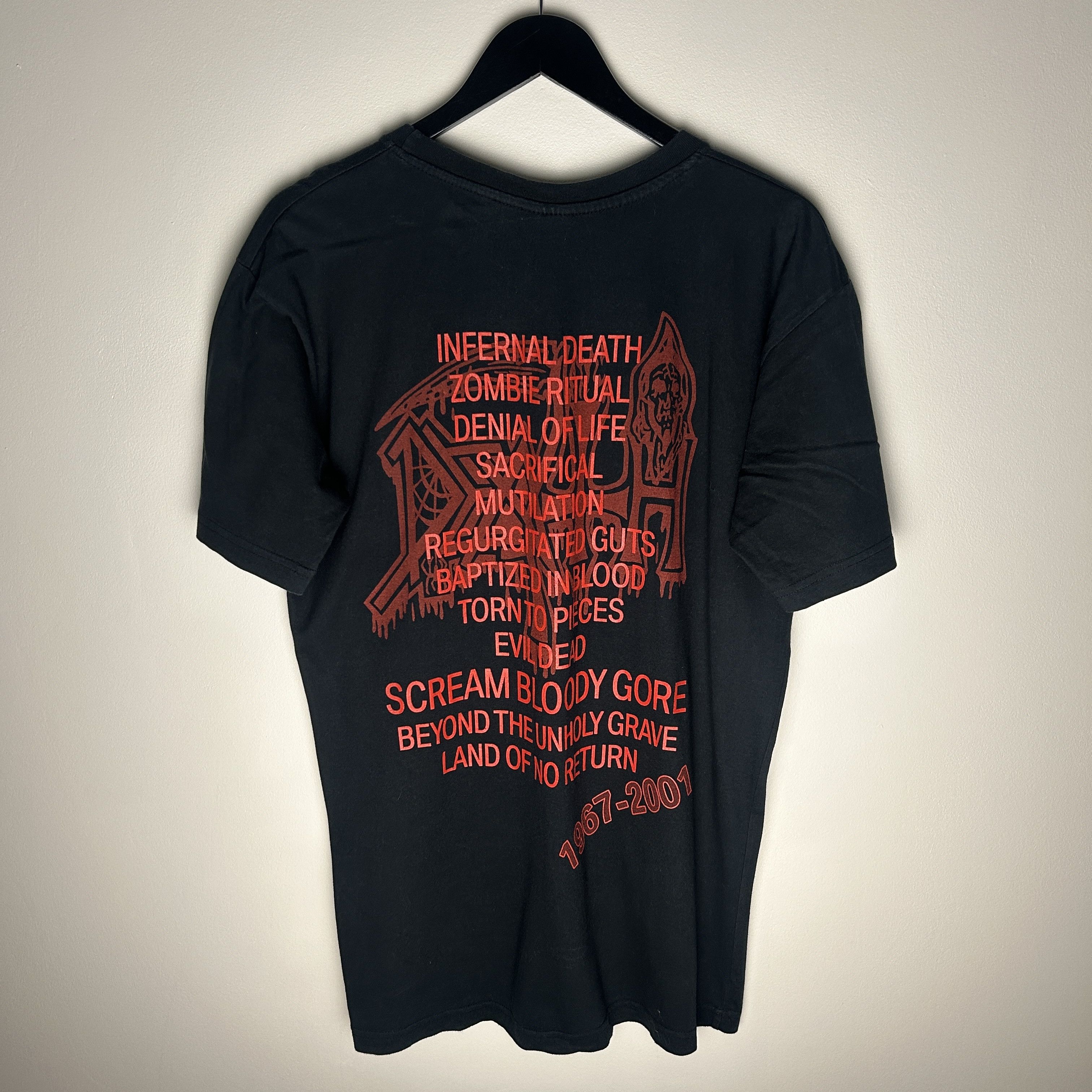 Band Tees Vintage Death Scream Bloody Gore 2001 Band T-shirt Size US XL / EU 56 / 4 - 2 Thumbnail