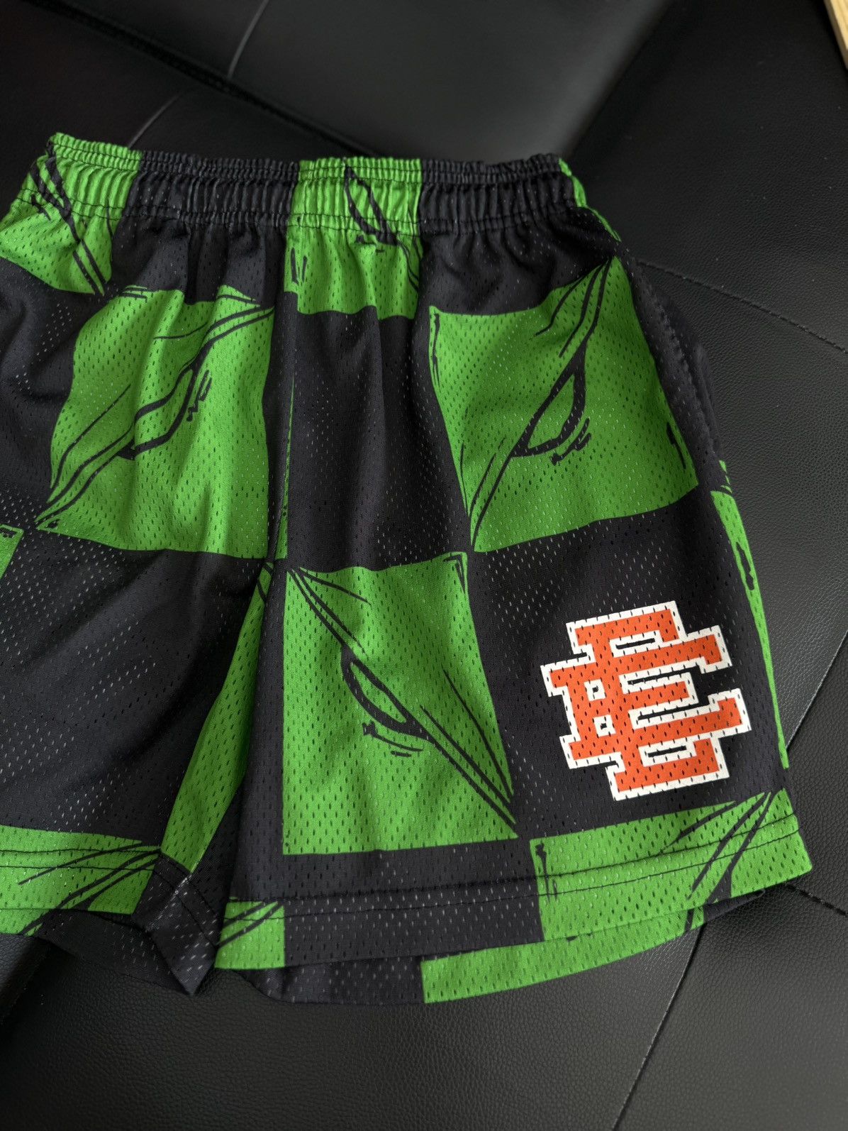 Eric Emanuel Eric Emanuel X Matty Boy NYC Green Mesh Shorts (M) NEW Size US 32 / EU 48 - 2 Thumbnail
