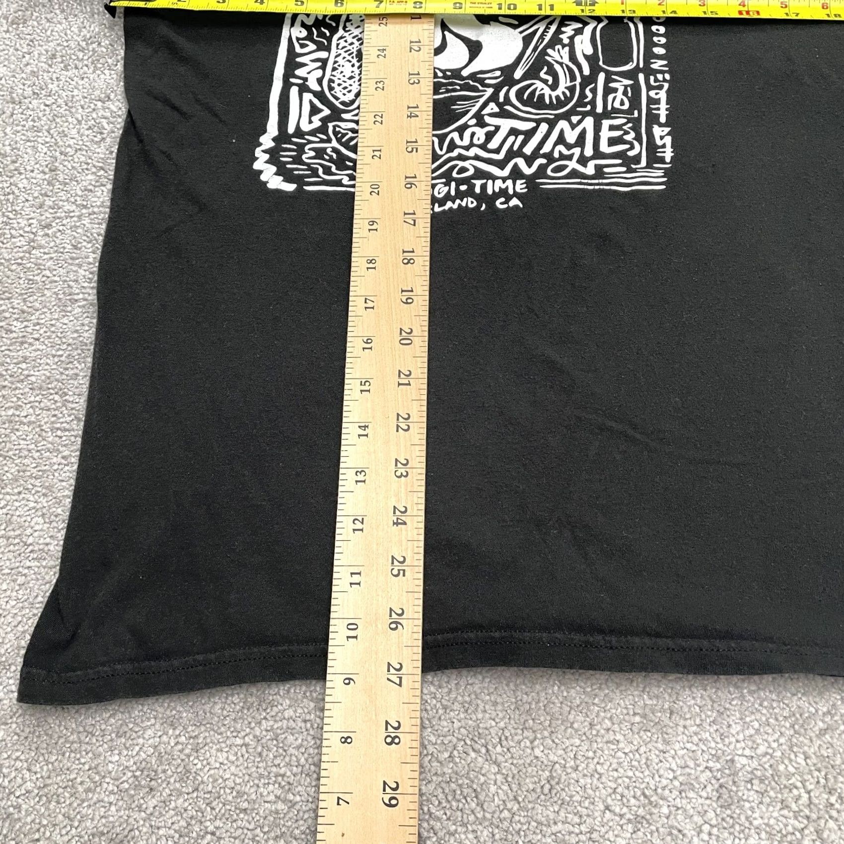 Vintage District Concept Tee Graphic T-Shirt Unisex M Black Crew Neck Short Sleeve Cotton Preshrunk Basic City Adults Womens Mens Size M / US 6-8 / IT 42-44 - 7 Thumbnail