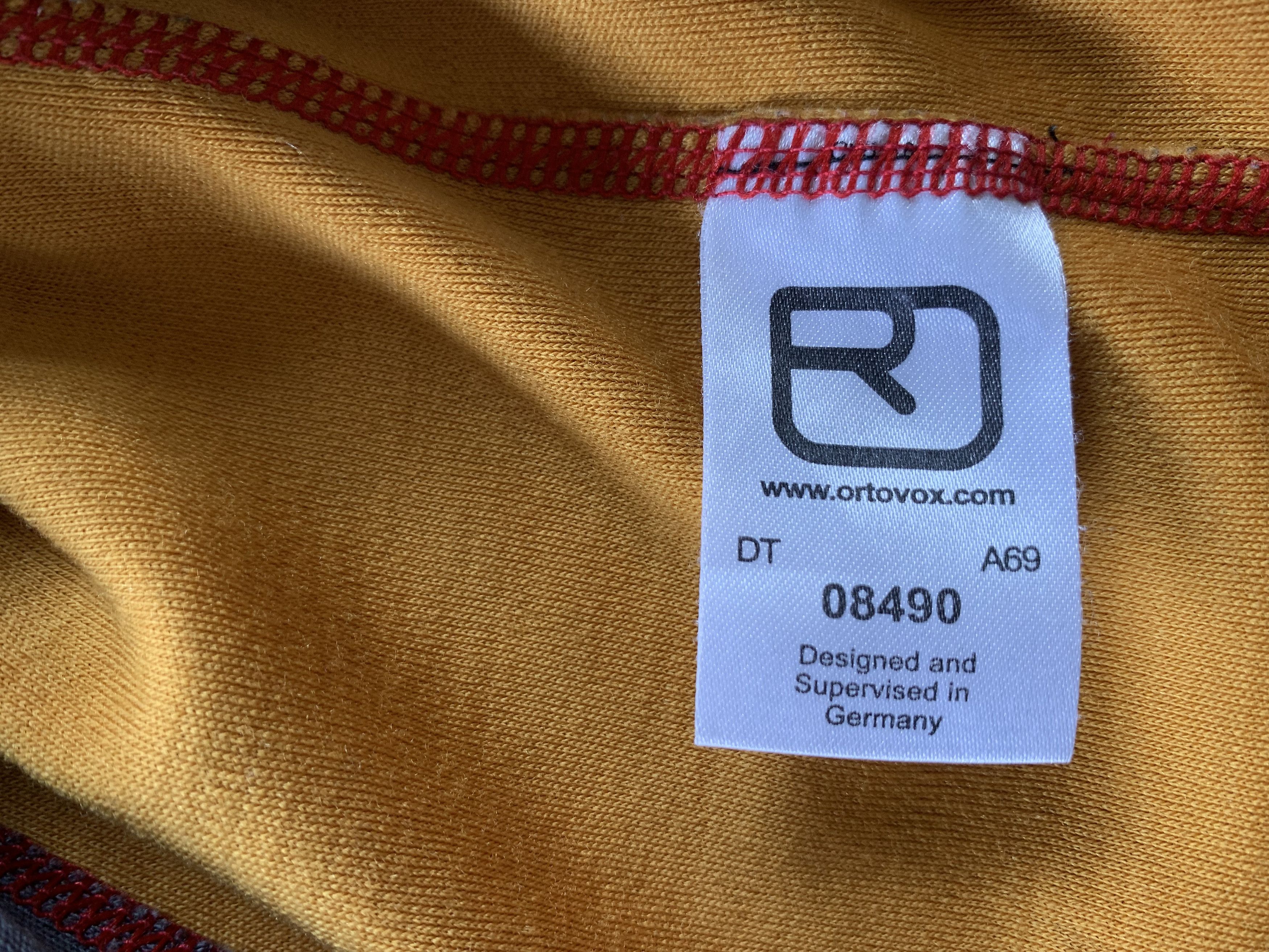 ORTOVOX Men`s Ortovox Merino Thermal Long Sleeve Size US M / EU 48-50 / 2 - 8 Thumbnail