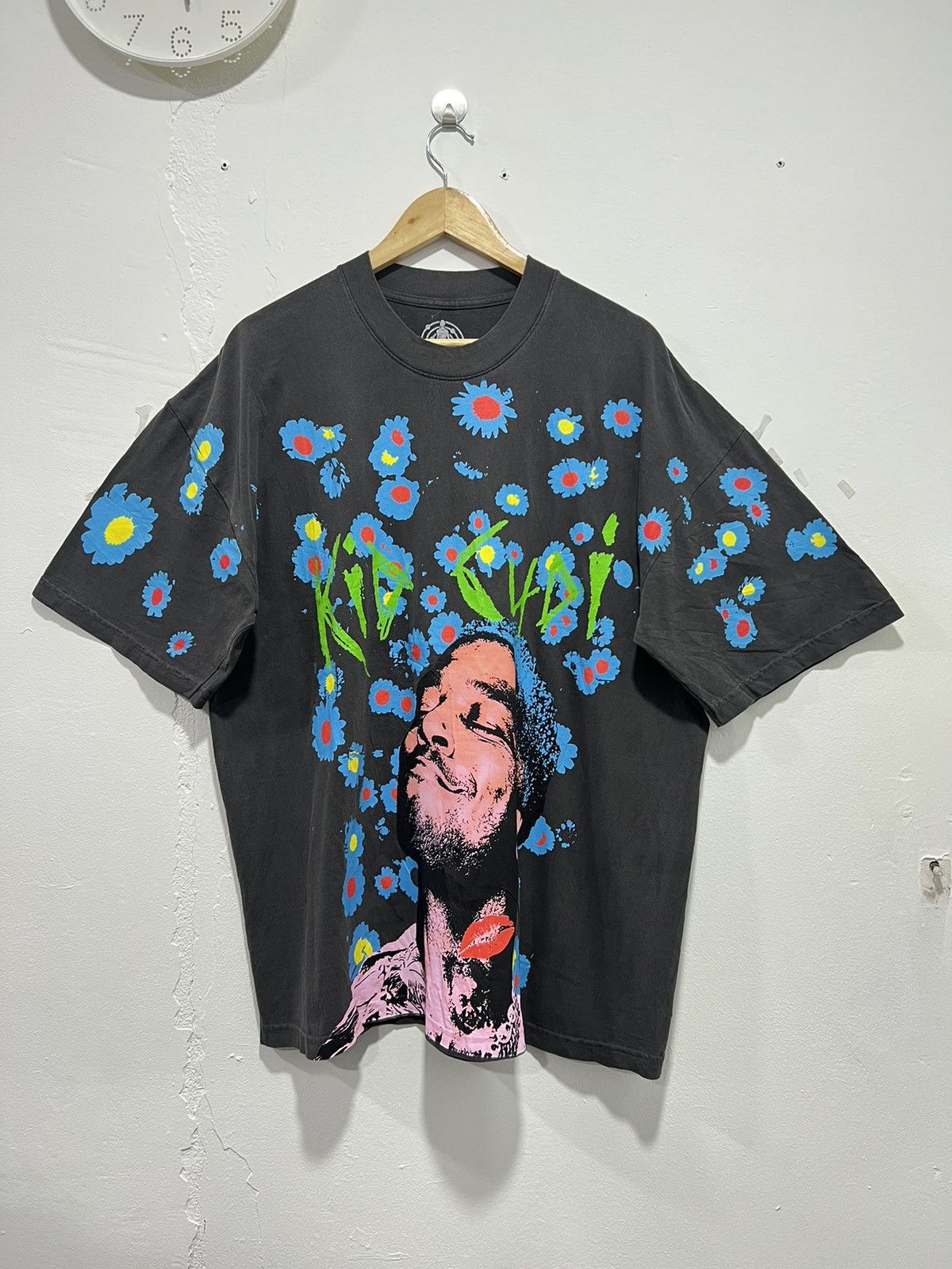 Kid Cudi Siberia Hills Kid Cudi x Siberia Hills Flower Tshirt Grailed