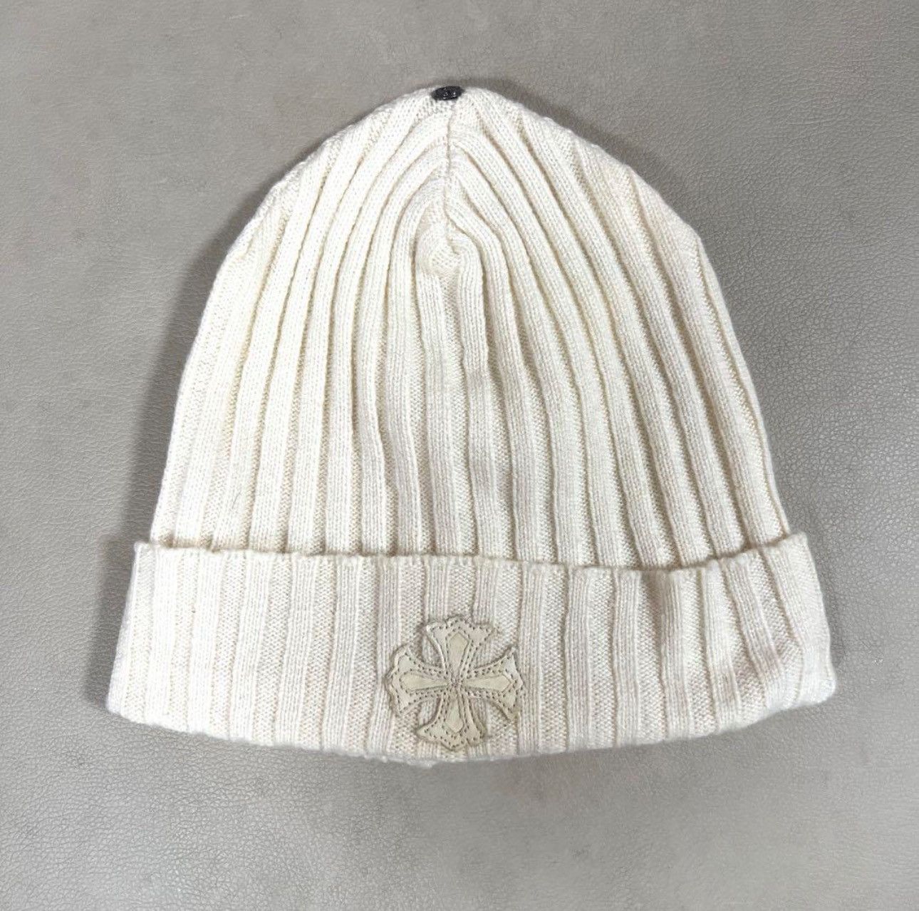Chrome Hearts White Beanie | Grailed