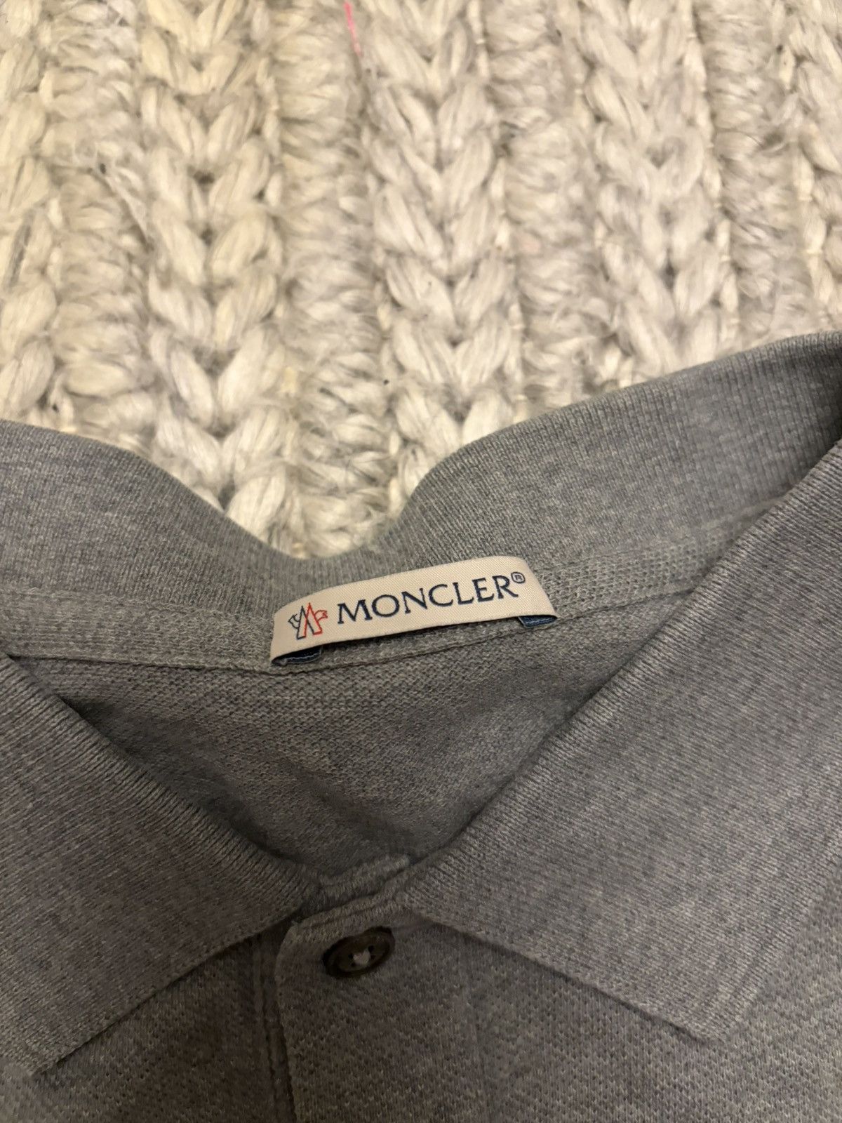 Moncler Moncler patch polo shirt Size US M / EU 48-50 / 2 - 5 Thumbnail