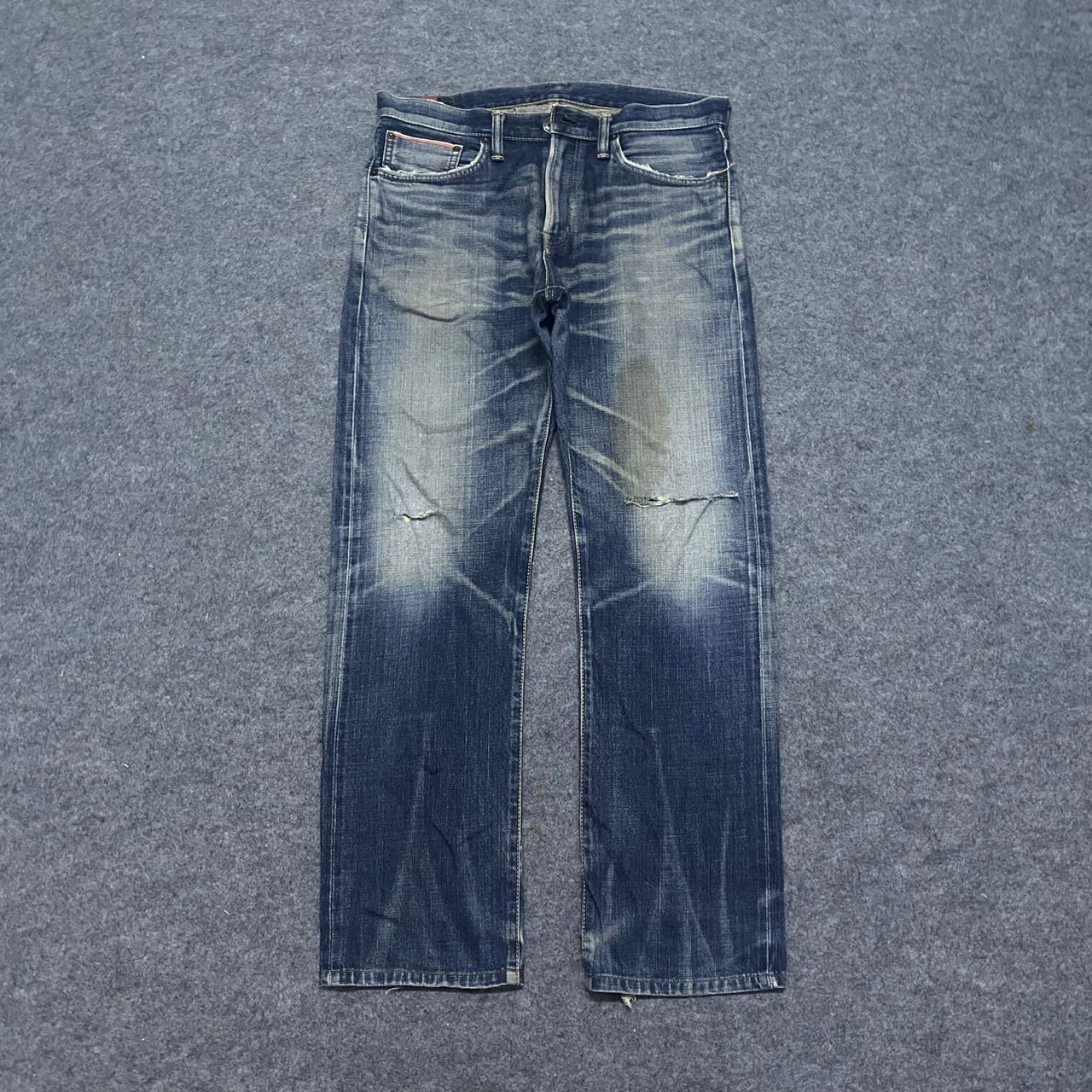 Edwin Vintage Edwin Selvegde Redline Backle Back Denim Size US 36 / EU 52 - 1 Thumbnail
