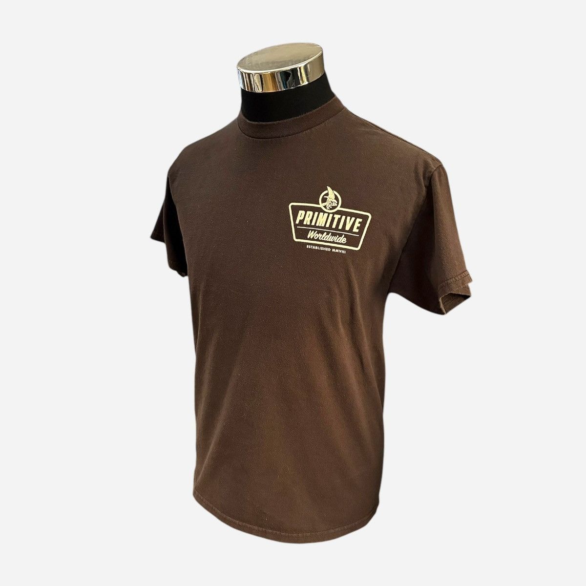 Primitive Primitive Skateboarding Apparel Brown Men’s T-Shirt Sz M Size US M / EU 48-50 / 2 - 5 Thumbnail