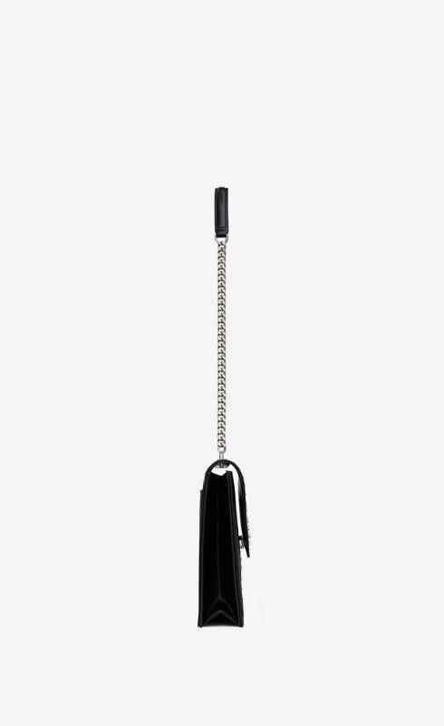 Saint Laurent Paris o1bcso1str0325 Size: OS/Gaby Chain Bag in Black Size ONE SIZE - 5 Thumbnail