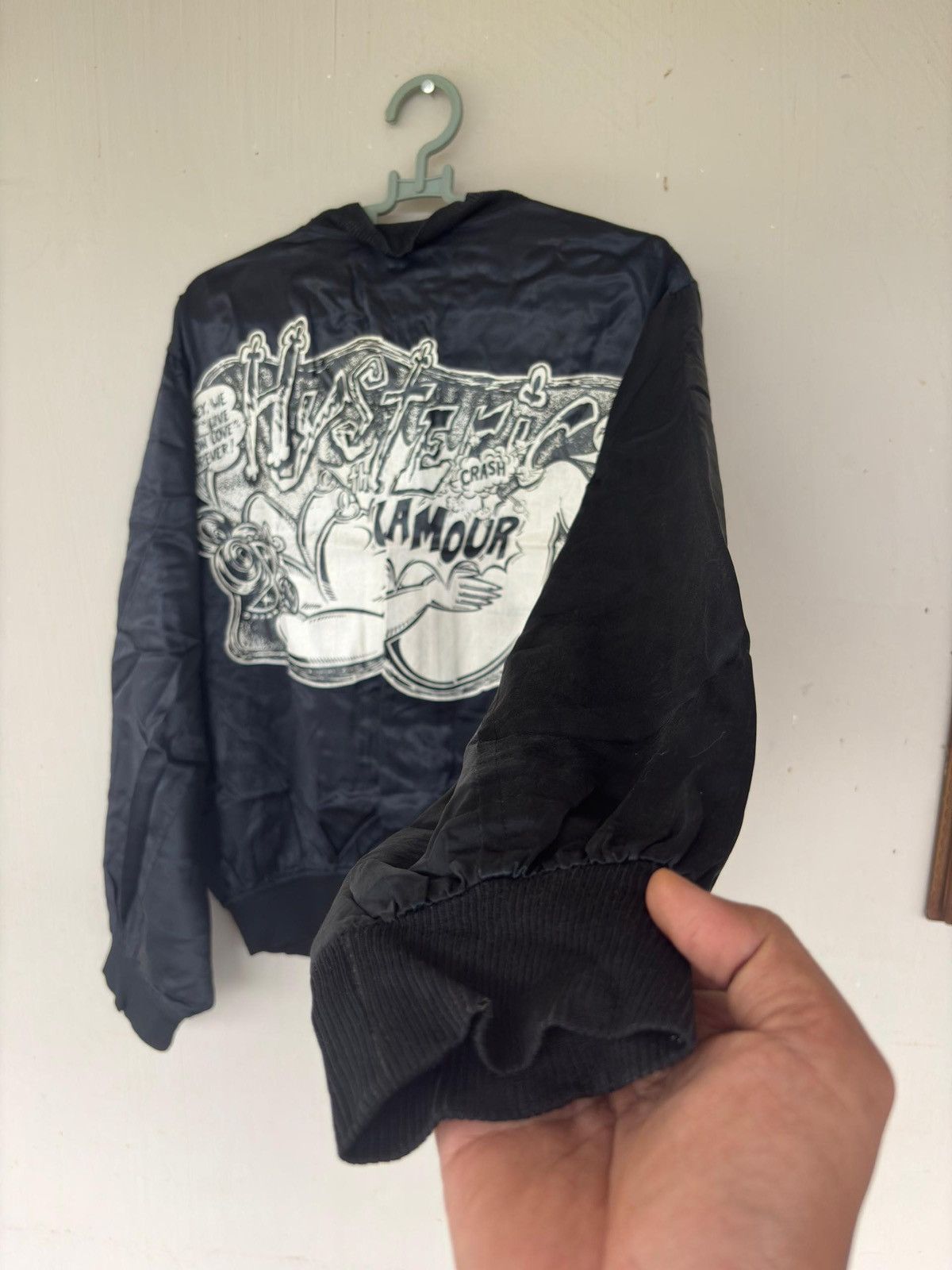 Hysteric Glamour VTG 80’s Hysteric Glamour Bomber Jacket Naked “Live On Love” Size US M / EU 48-50 / 2 - 8 Thumbnail