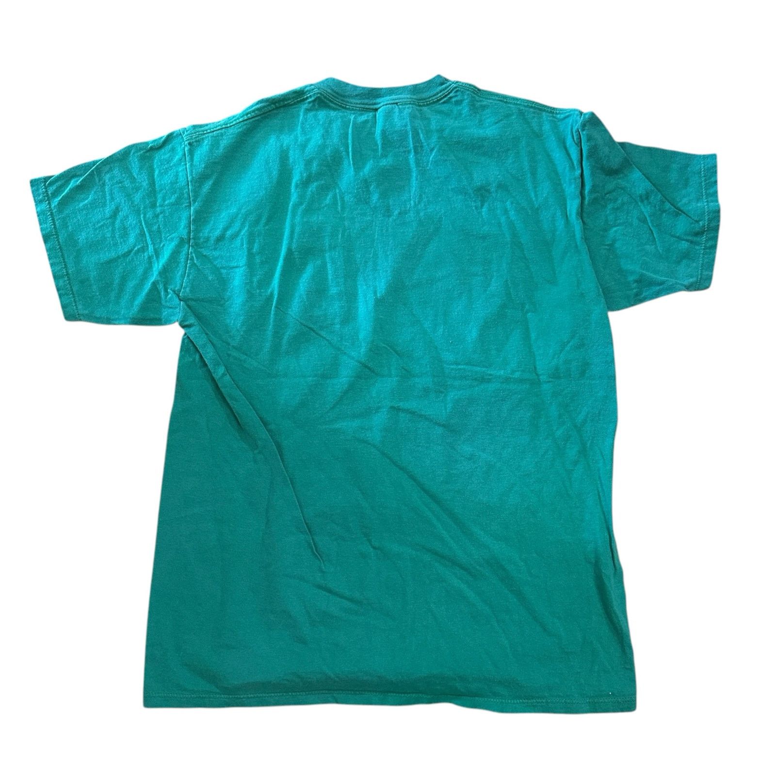 Jerzees Jerzees T-Shirt Made In The USA Green Bull Dog Vintage Size US L / EU 52-54 / 3 - 4 Thumbnail