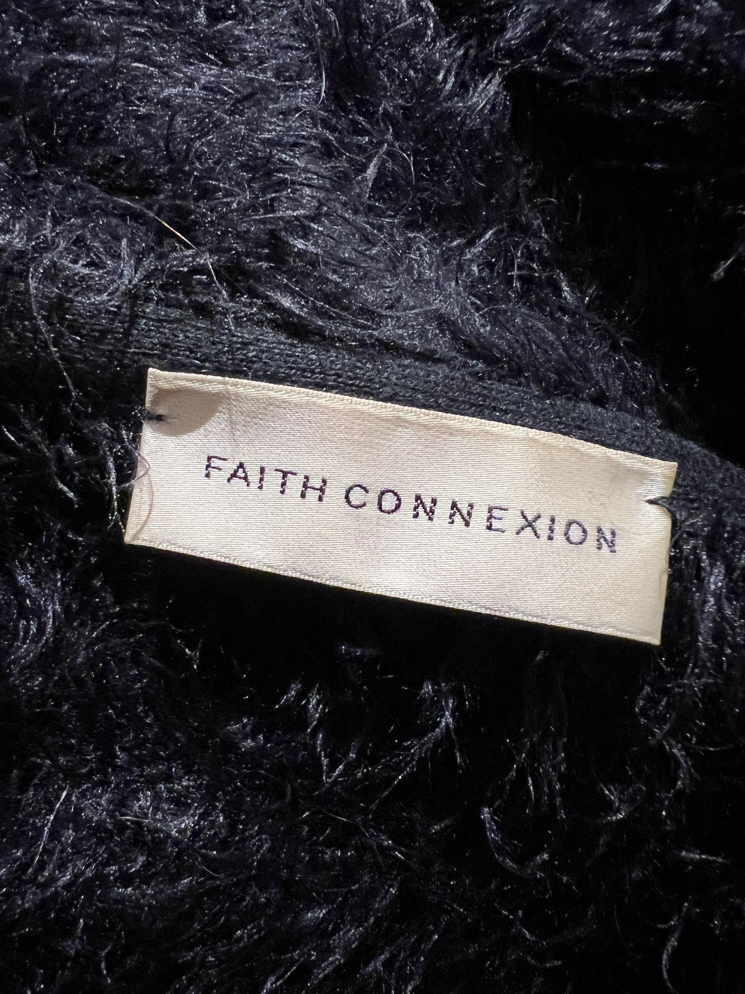 Faith Connexion Faith Connexion Shaggy Faux-Fur Zip Hoodie Size US S / EU 44-46 / 1 - 7 Thumbnail
