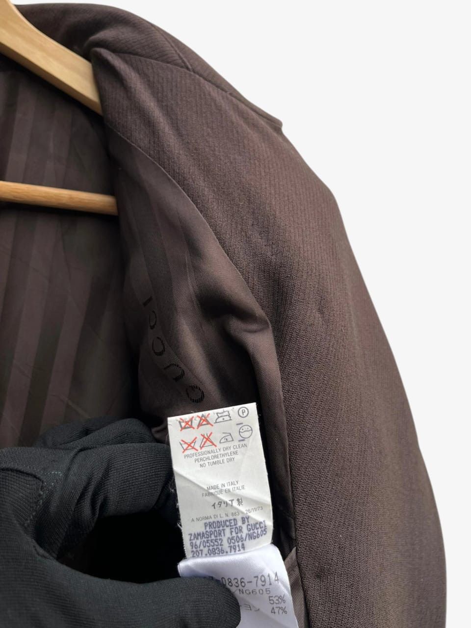 Gucci 1996 Gucci Tom Ford Double Breasted Wool-Blend Coat Size M / US 6-8 / IT 42-44 - 15 Thumbnail