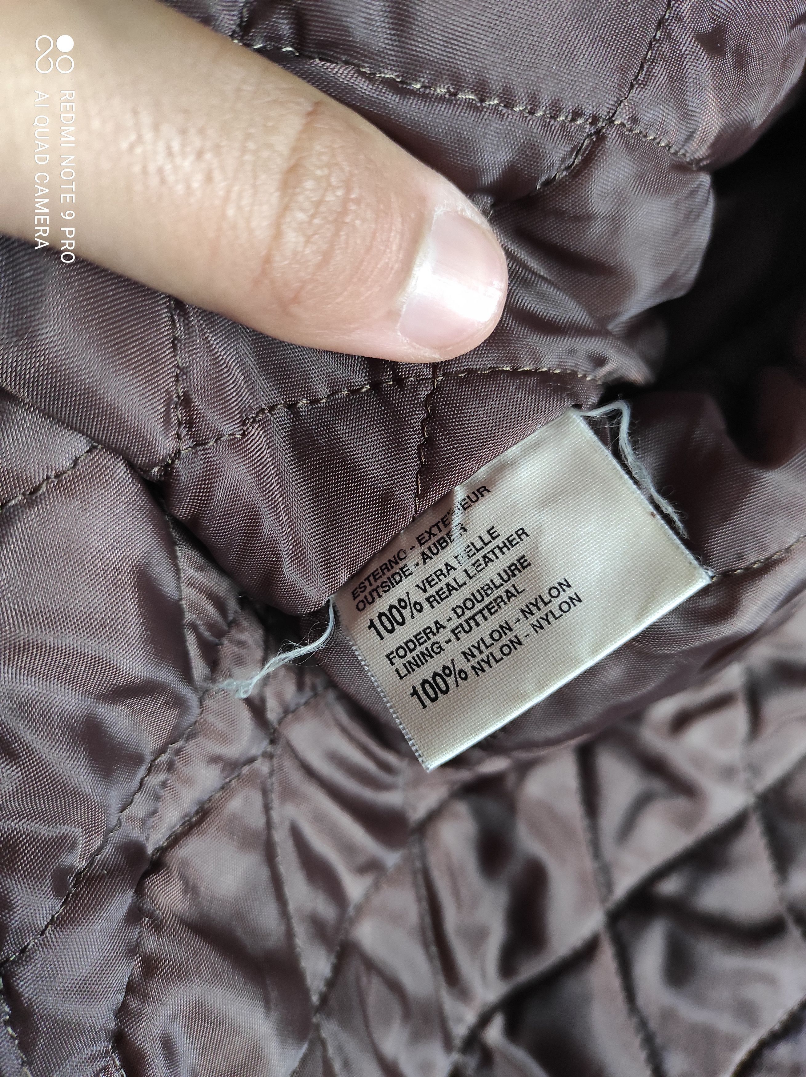 Levi's Vintage 80s Levi’s Leather Brown Trucker Jacket White Tab Size US M / EU 48-50 / 2 - 10 Thumbnail