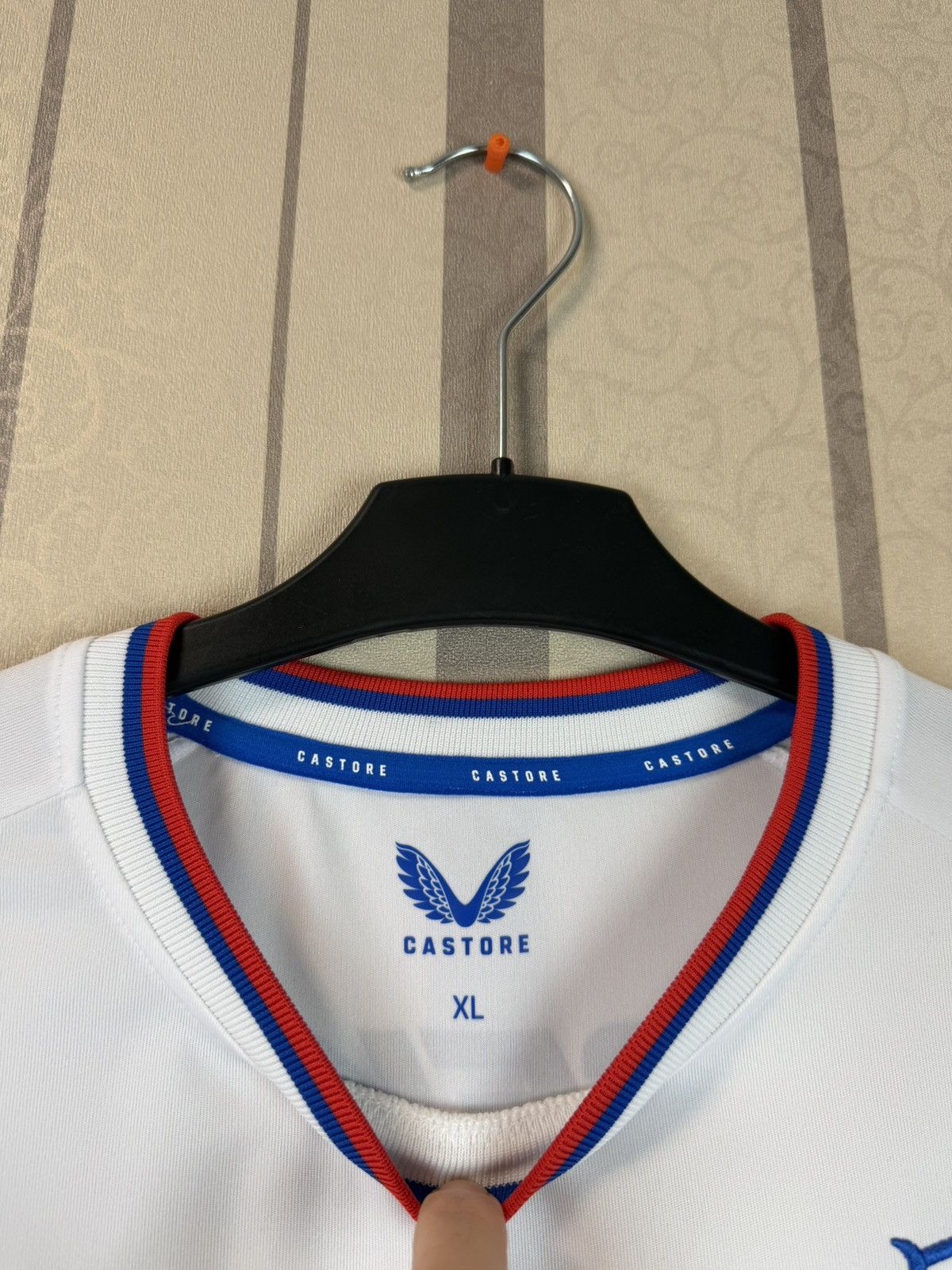 Castore Glasgow Rangers FC 2022/23 Long Sleeve Away Jersey-Size Xl Size US XL / EU 56 / 4 - 5 Thumbnail