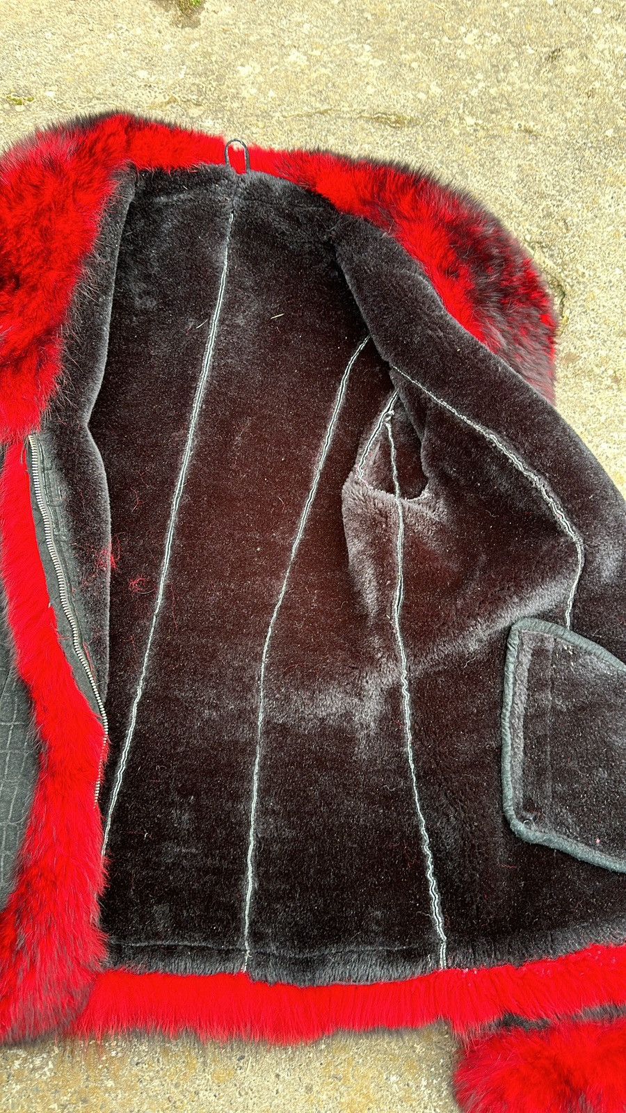 Vintage Crazy Vintage Real Fur IfSixWasNine Style Jacket Size M / US 6-8 / IT 42-44 - 4 Thumbnail