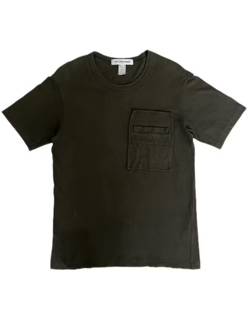 Comme des Garcons SHIRT Vintage Comme Des Garcons Tshirt CDG Pocket Army Tee Size US L / EU 52-54 / 3 - 1 Thumbnail
