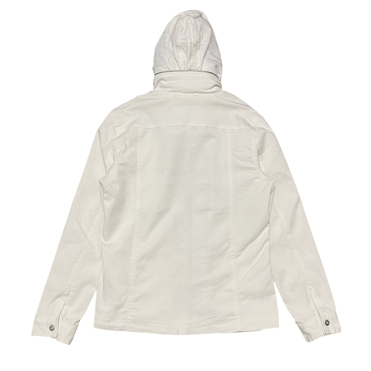 In The Attic Vintage In The Attic Double Hooded Button Full Zipper Jacket Size US L / EU 52-54 / 3 - 13 Thumbnail