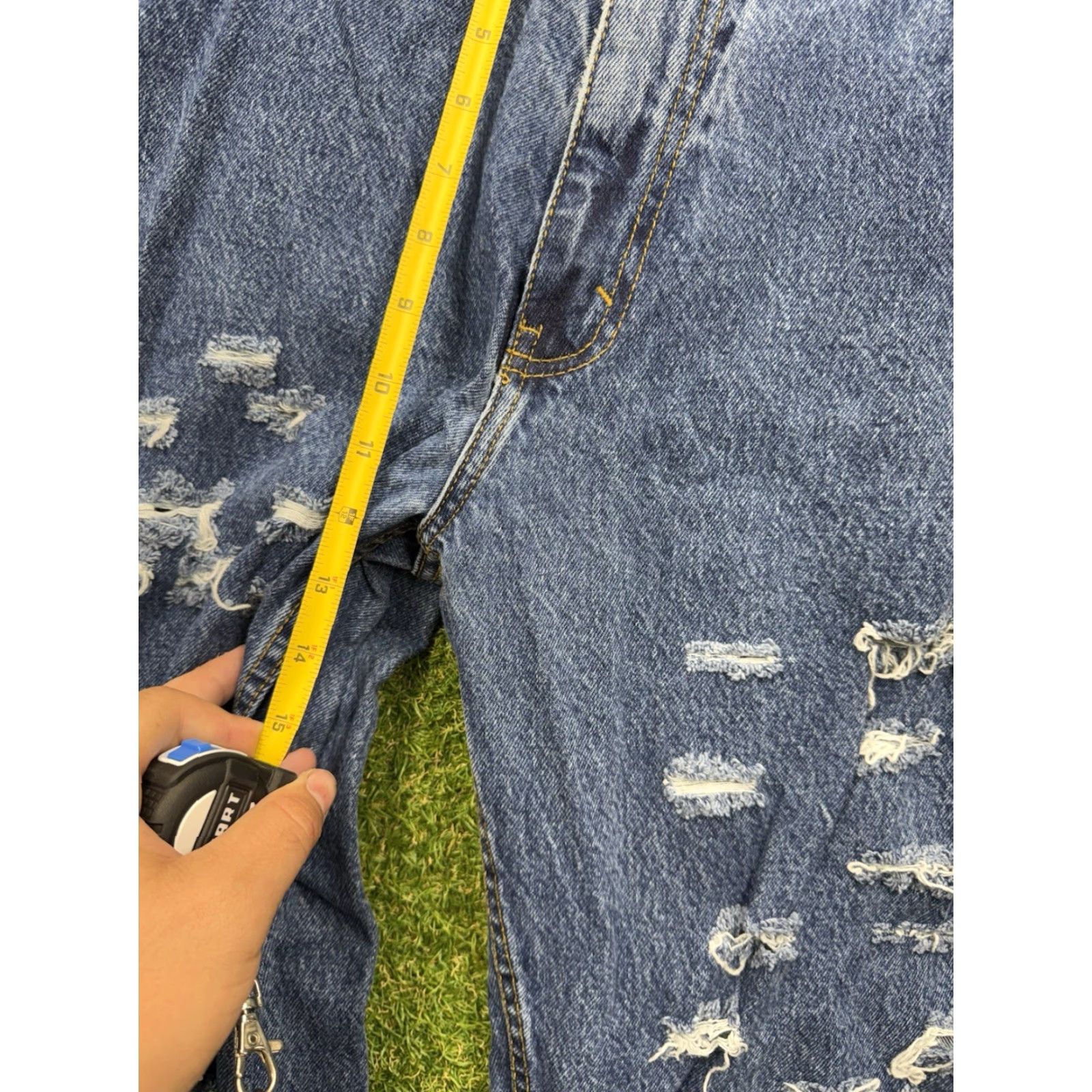Vintage VINTAGE US Polo Assn Denim Jeans Mens 38x34 Baggy Wide-Leg 2000s Blue 5-Pocket Relaxed Mens Jeans West Size US M / EU 48-50 / 2 - 4 Thumbnail
