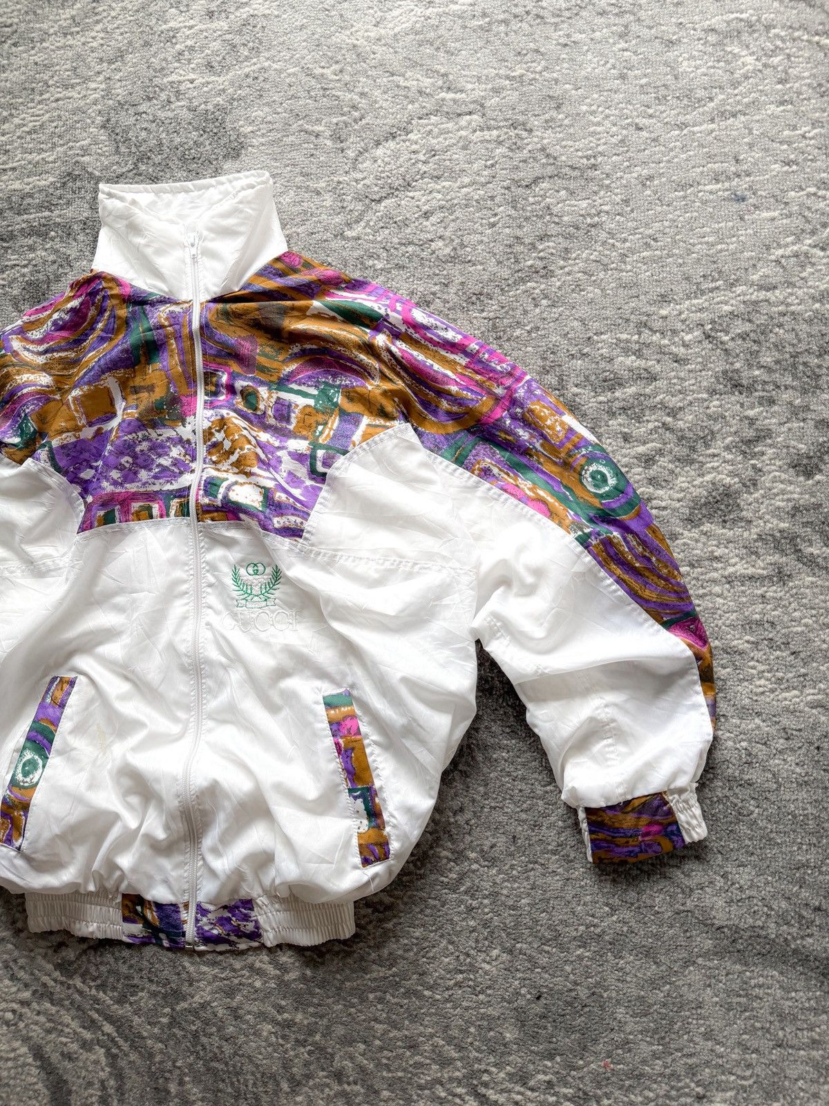 Vintage 80’s Bootleg Gucci Windbreaker Size US M / EU 48-50 / 2 - 4 Thumbnail