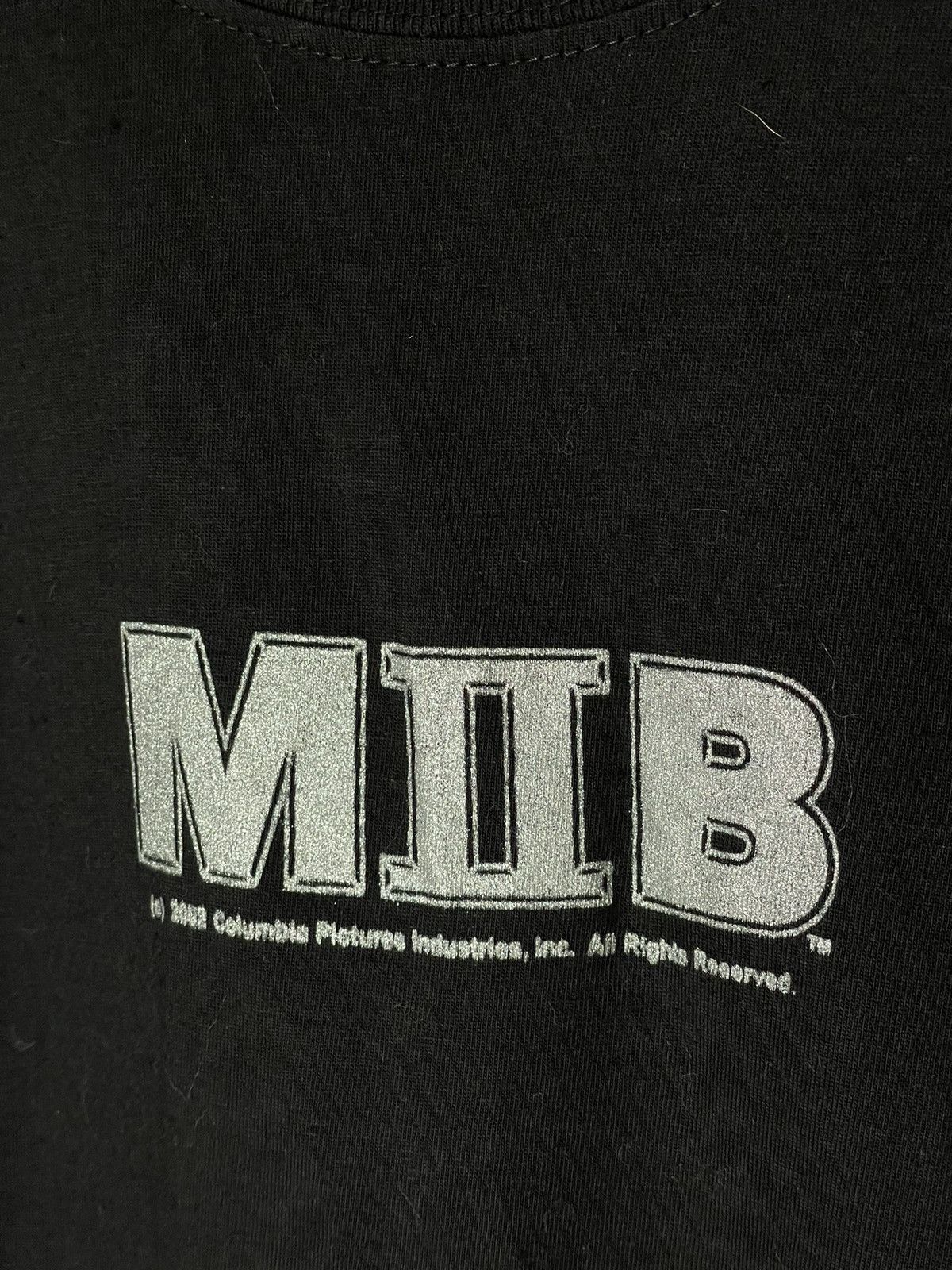 Band Tees × Vintage Vintage Men In Black MIB 2002s Very Rare Long Sleeve Tee Size US XL / EU 56 / 4 - 8 Thumbnail