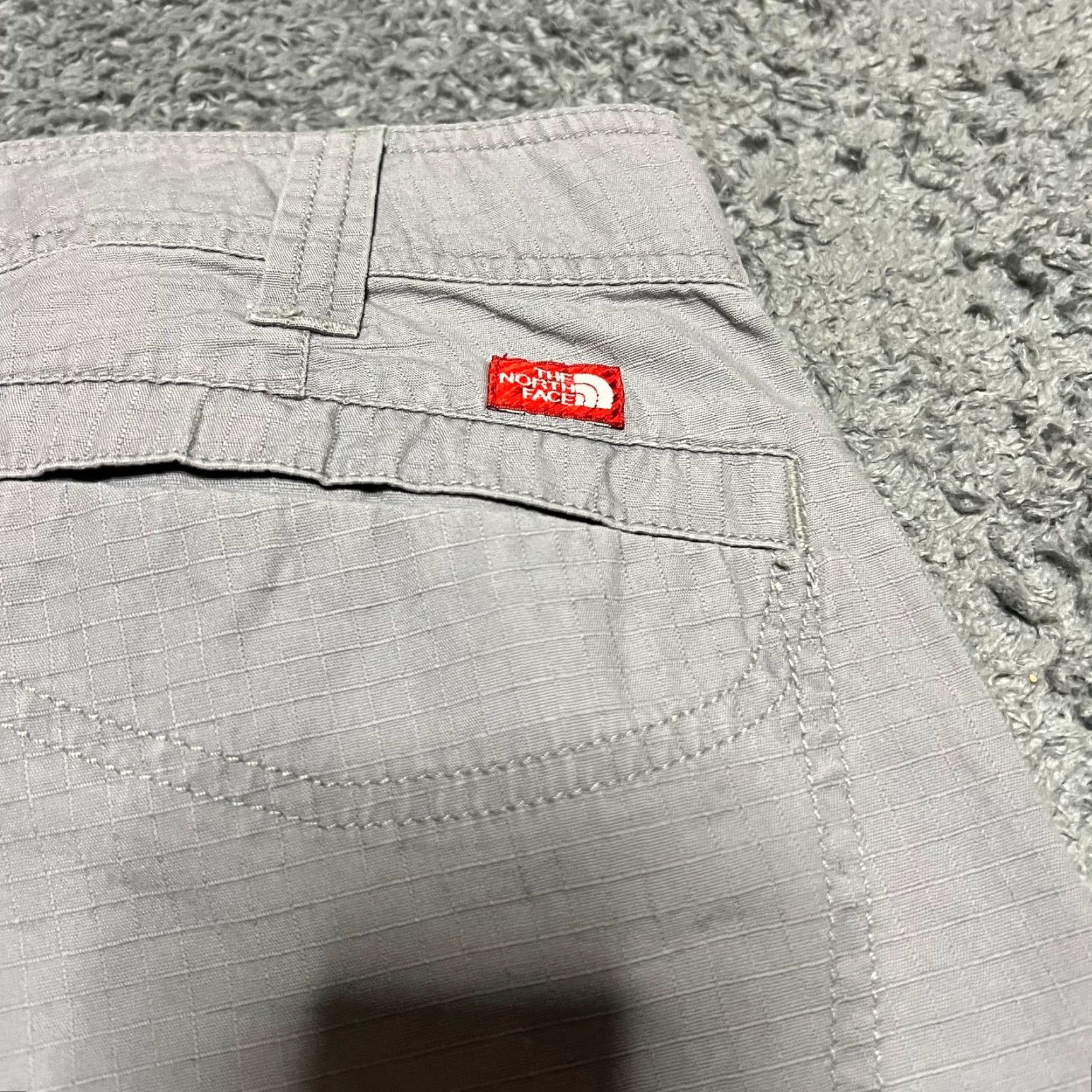 The North Face The North Face Pants Women 4 Ripstop Cropped Gray Purple Straight 31x24 Size 27" / US 4 / IT 40 - 5 Thumbnail