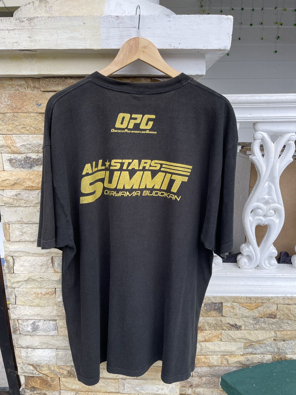 WWE Last Drop🔥Vtg Faded OPG Oretachi Pro Wrestling Gundan Tee Size US XL / EU 56 / 4 - 2 Thumbnail