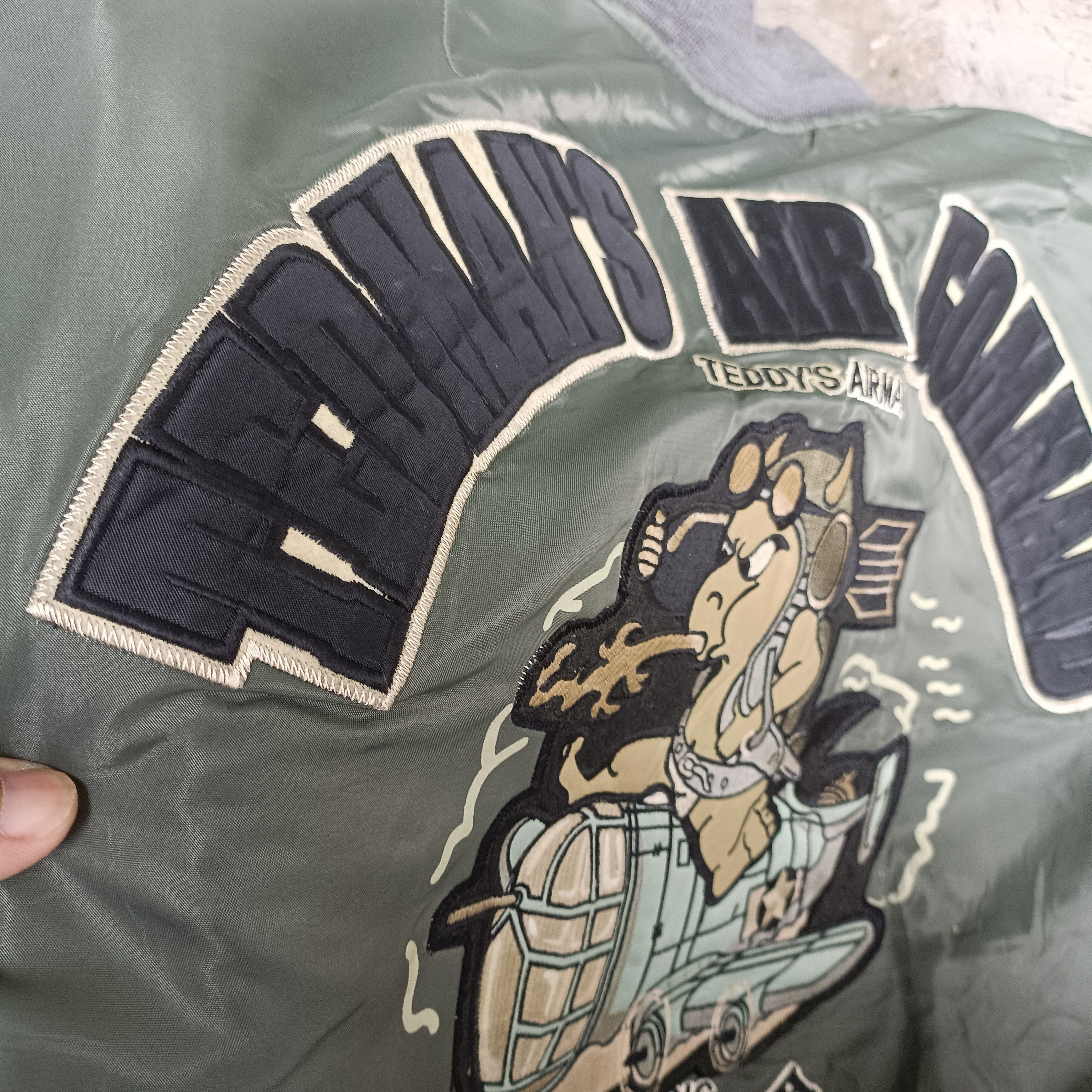 Tedman Vintage MA-1 flight jacket Bomber ted company Embroidery Size US S / EU 44-46 / 1 - 4 Thumbnail